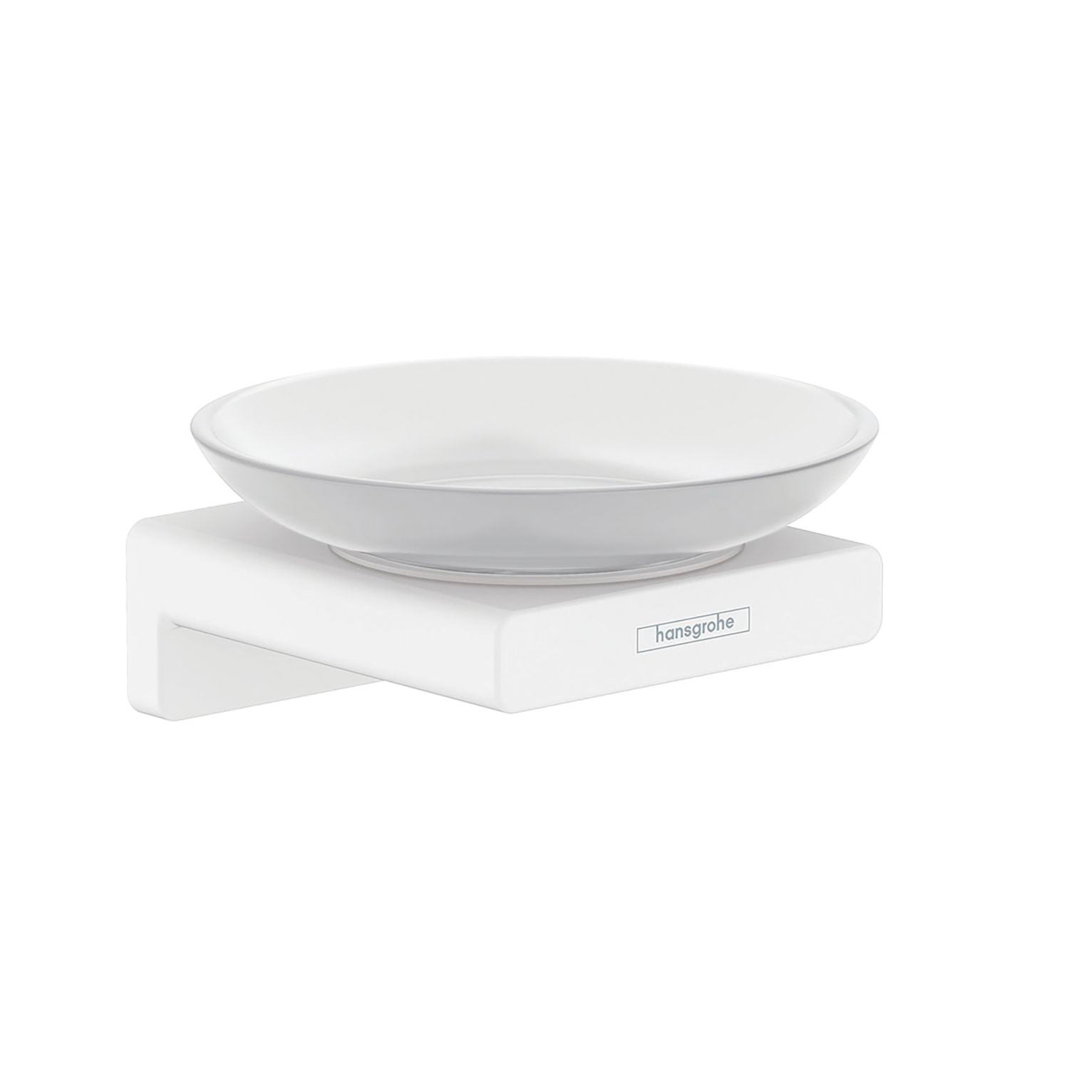 Hansgrohe AddStoris Soap Dish Matt White (449VH)