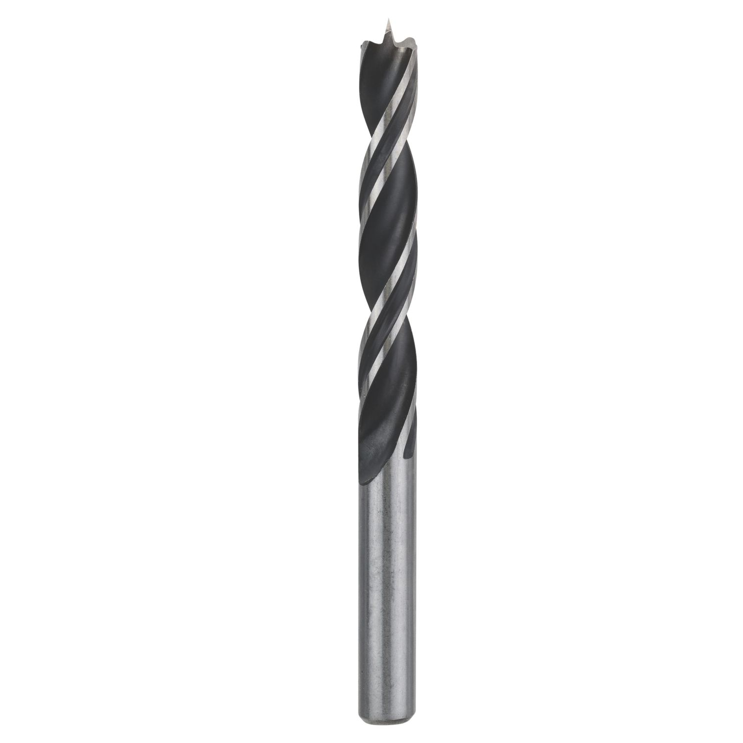 Bosch Straight Shank Double-Flute Brad Point Wood Drill Bit 10mm x 120mm (45155)