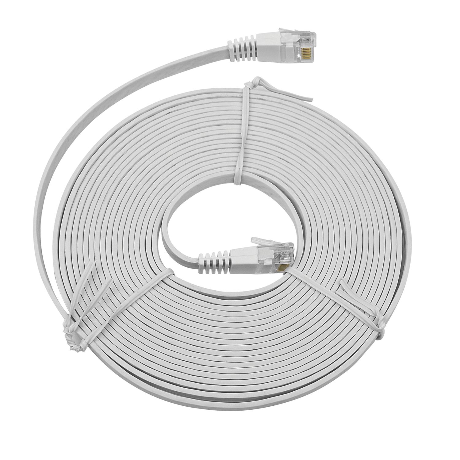 Labgear White Unshielded RJ45 Cat 6 Patch Lead 5m (451AW)