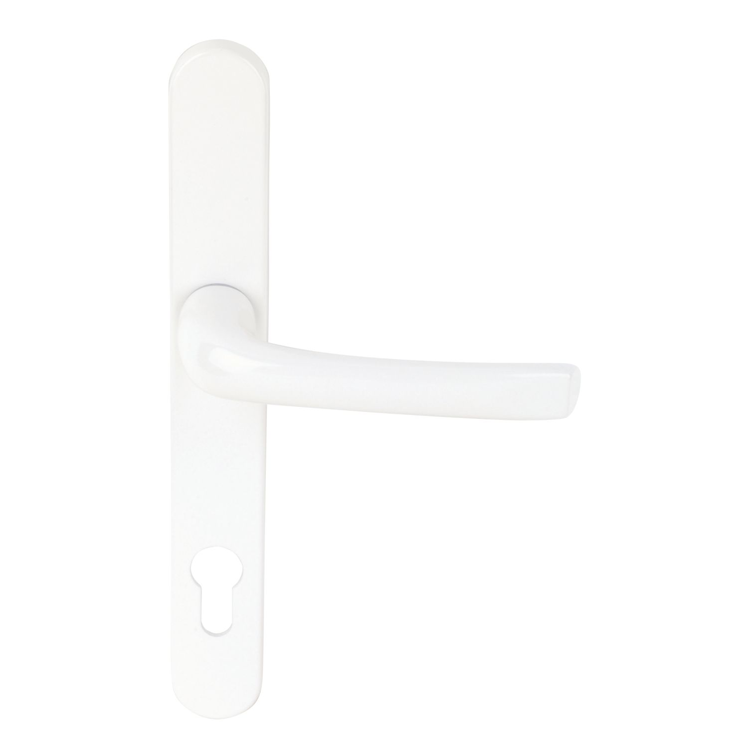 Mila ProLinea Type B Lever Door Handles Pair White (4529G)