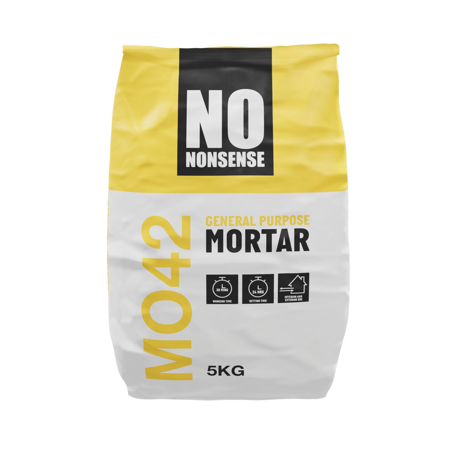 No Nonsense MO42 Multipurpose Mortar Grey 5kg (452HN)