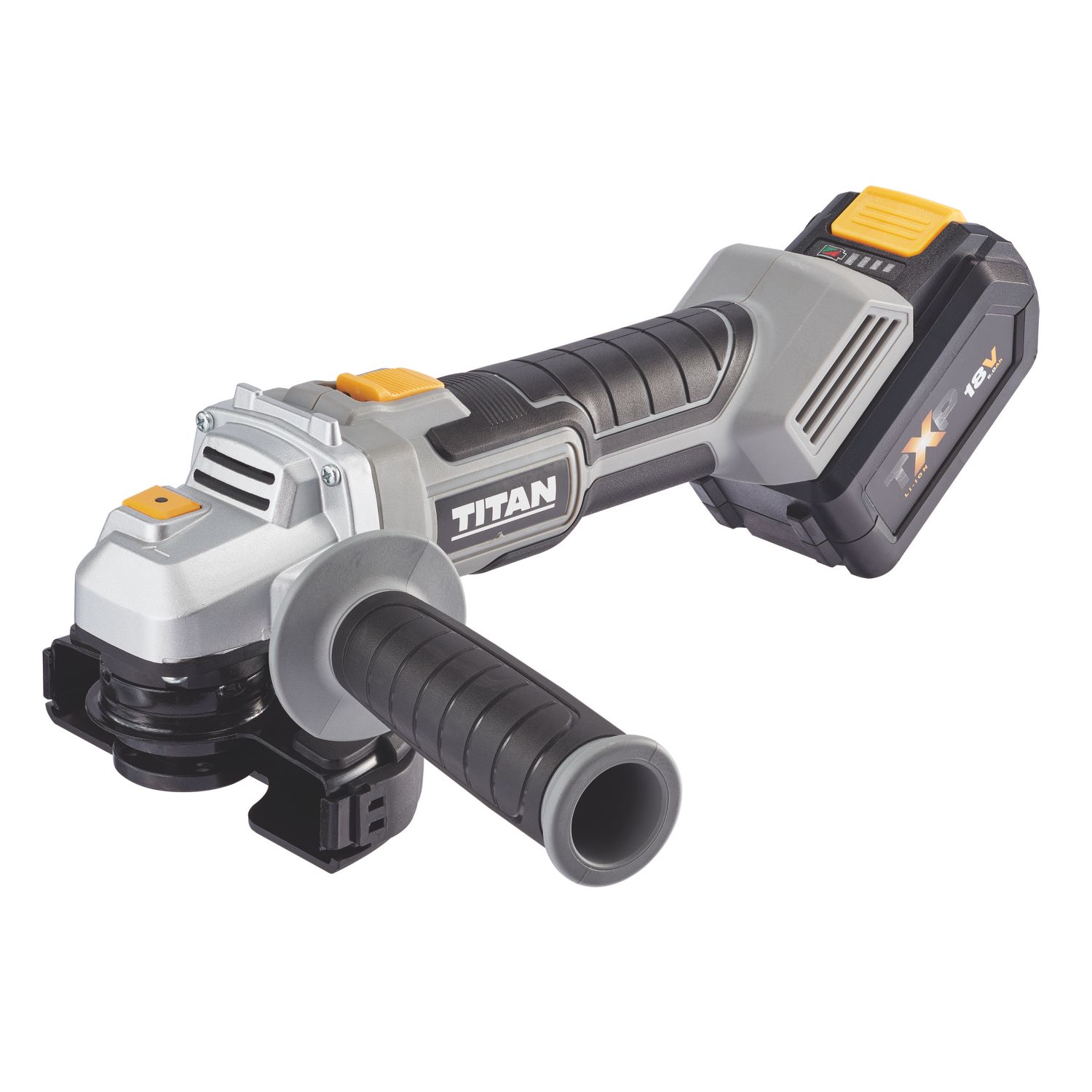 Titan TTI894GRD 18V 1 x 5.0Ah Li-Ion TXP 4 1/2" Cordless Angle Grinder (452PV)