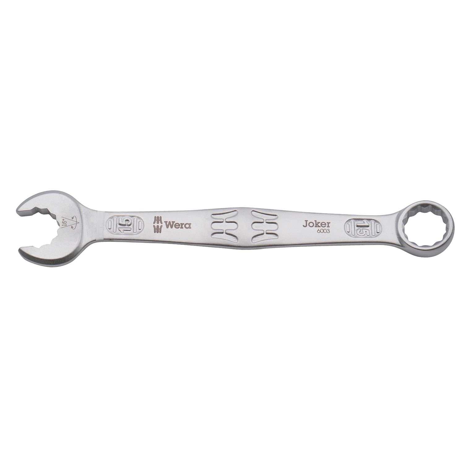 Wera 6003 Joker Combination Spanner 15mm (453FU)