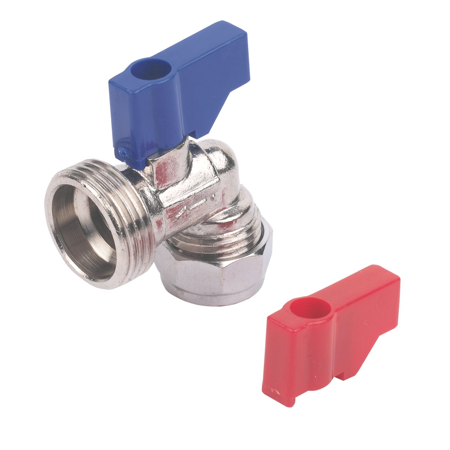 Pegler Compression Washing Machine Valve Elbow 15mm x 3/4" (45537)