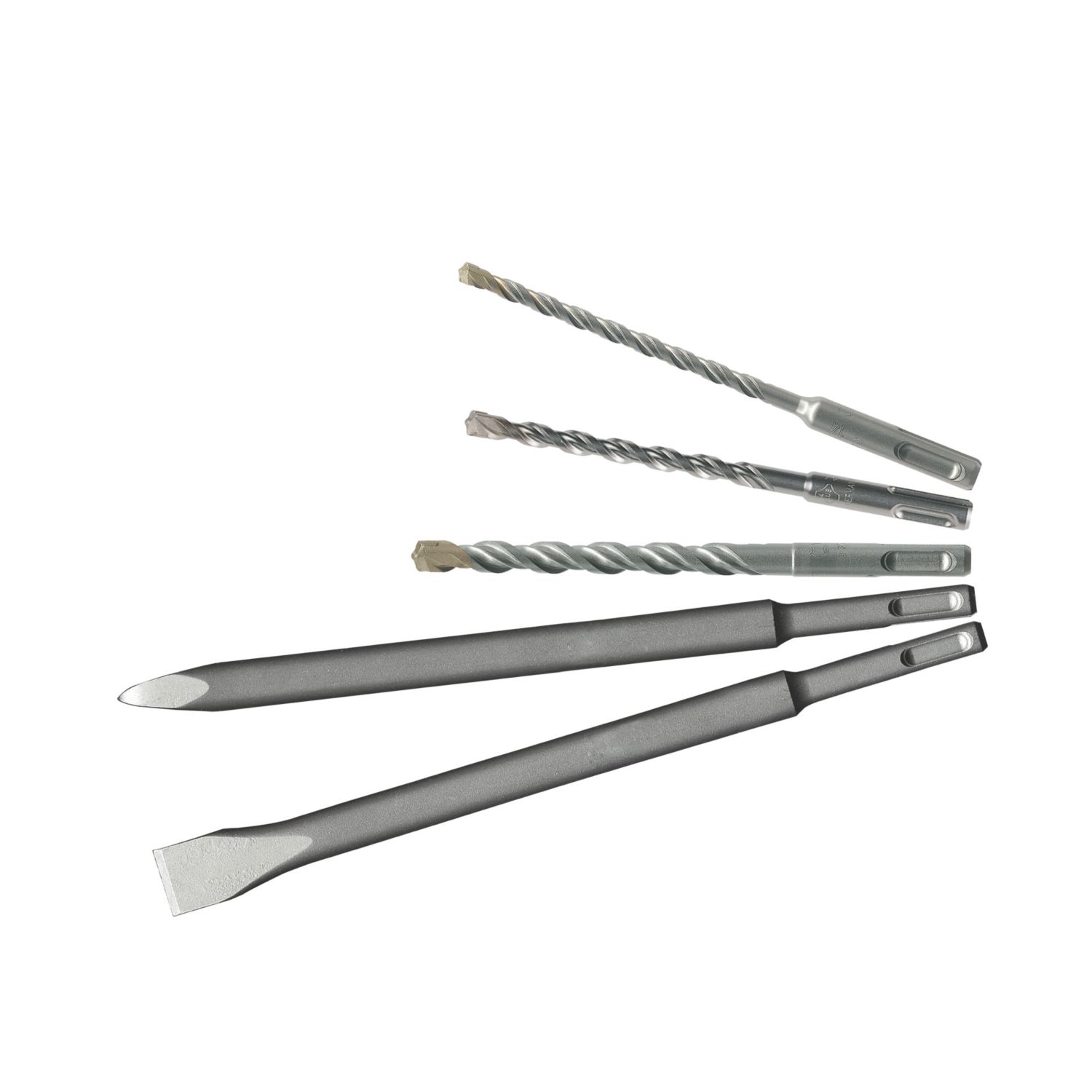 Milwaukee M2 Multi-Material Drill & Chisel Bit Set 5 Pieces (455GE)