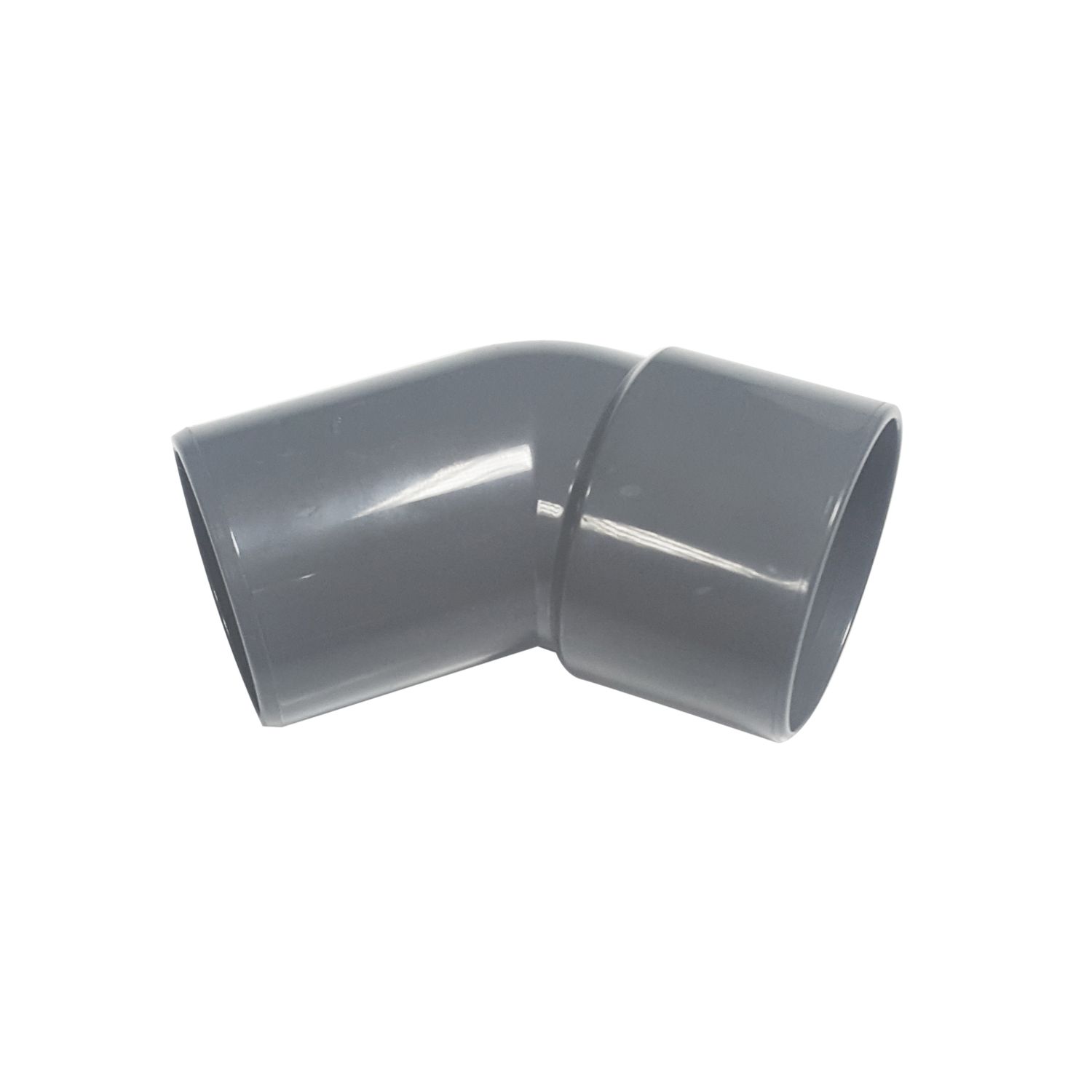 FloPlast Solvent Weld Conversion Bend 135° Grey 32mm 5 Pack (4567V)