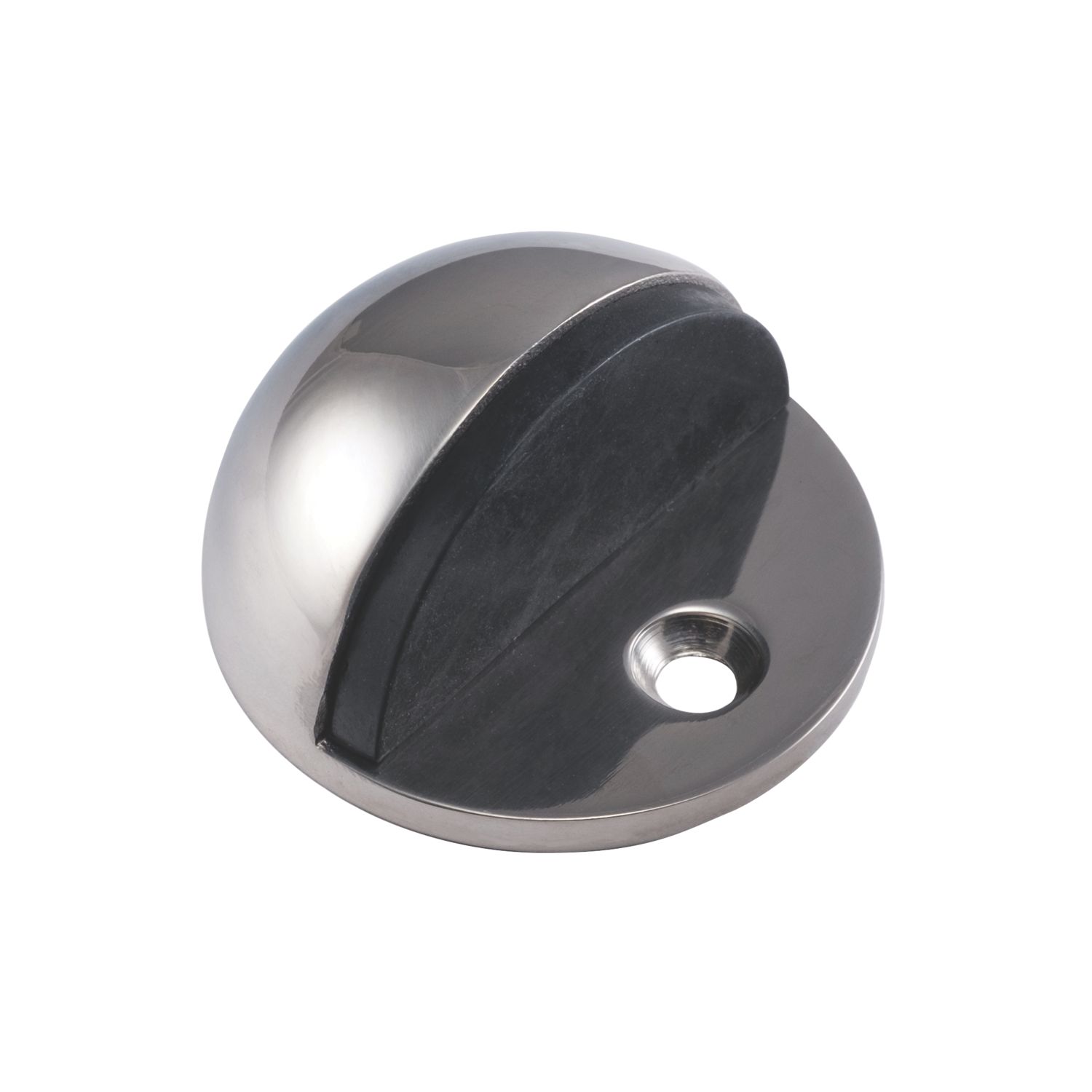 Eclipse Oval Door Stop 45 x 23mm Polished Stainless Steel (4571T)
