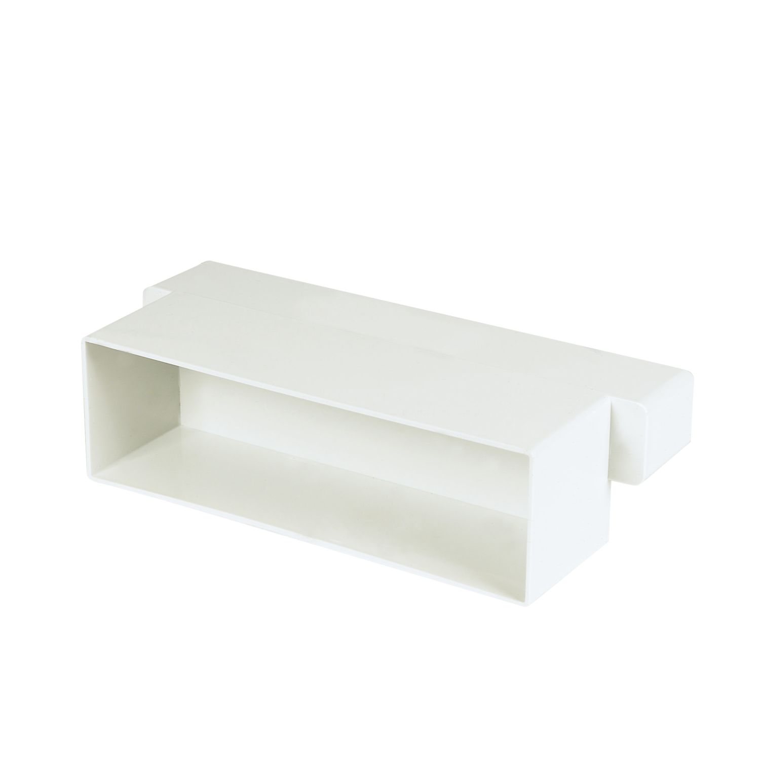 Manrose Flat Channel Airbrick Adaptor White 225mm (45918)