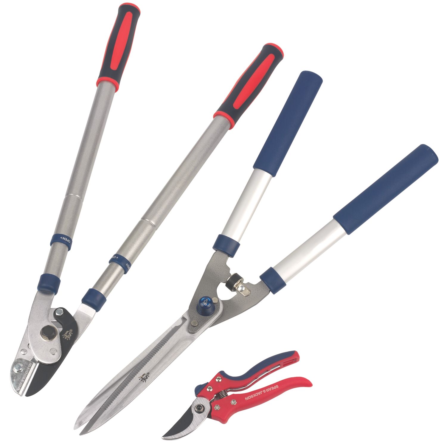 Spear & Jackson Razorsharp Garden Cutting Tool Set 3 Pieces (459KG)