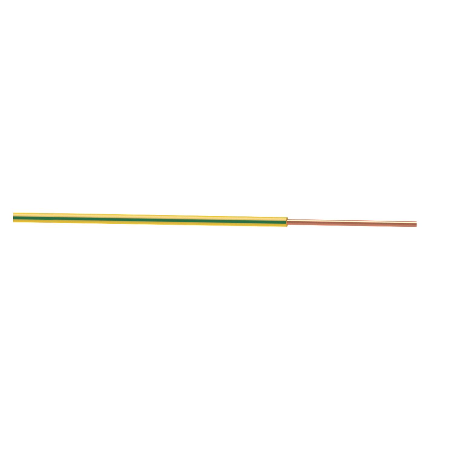Time 6491X Green/Yellow 1-Core 2.5mm² Conduit Cable 100m Drum (46256)