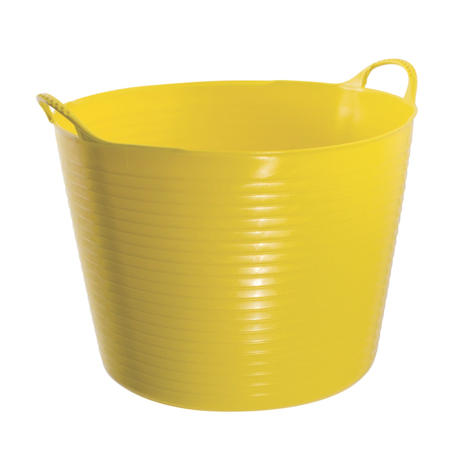 Red Gorilla Polyethylene Tub Yellow 38Ltr (463HL)