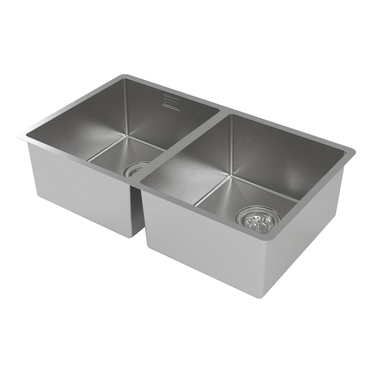 Carysil SR1024 2 Bowl Stainless Steel Kitchen Sink 750mm x 440mm (463RE)