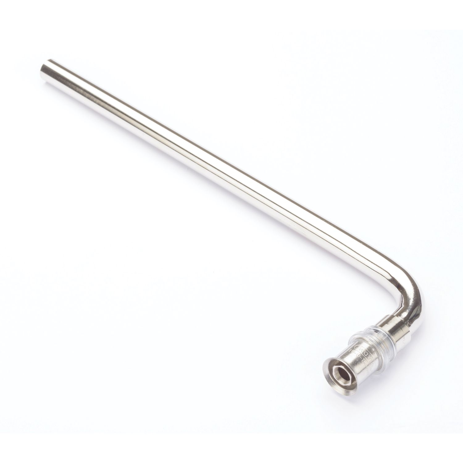 Wavin Tigris Multi-Layer Composite Press-Fit Adapting 90° 300mm Radiator Elbows 15mm x 16mm 10 Pack (463RM)