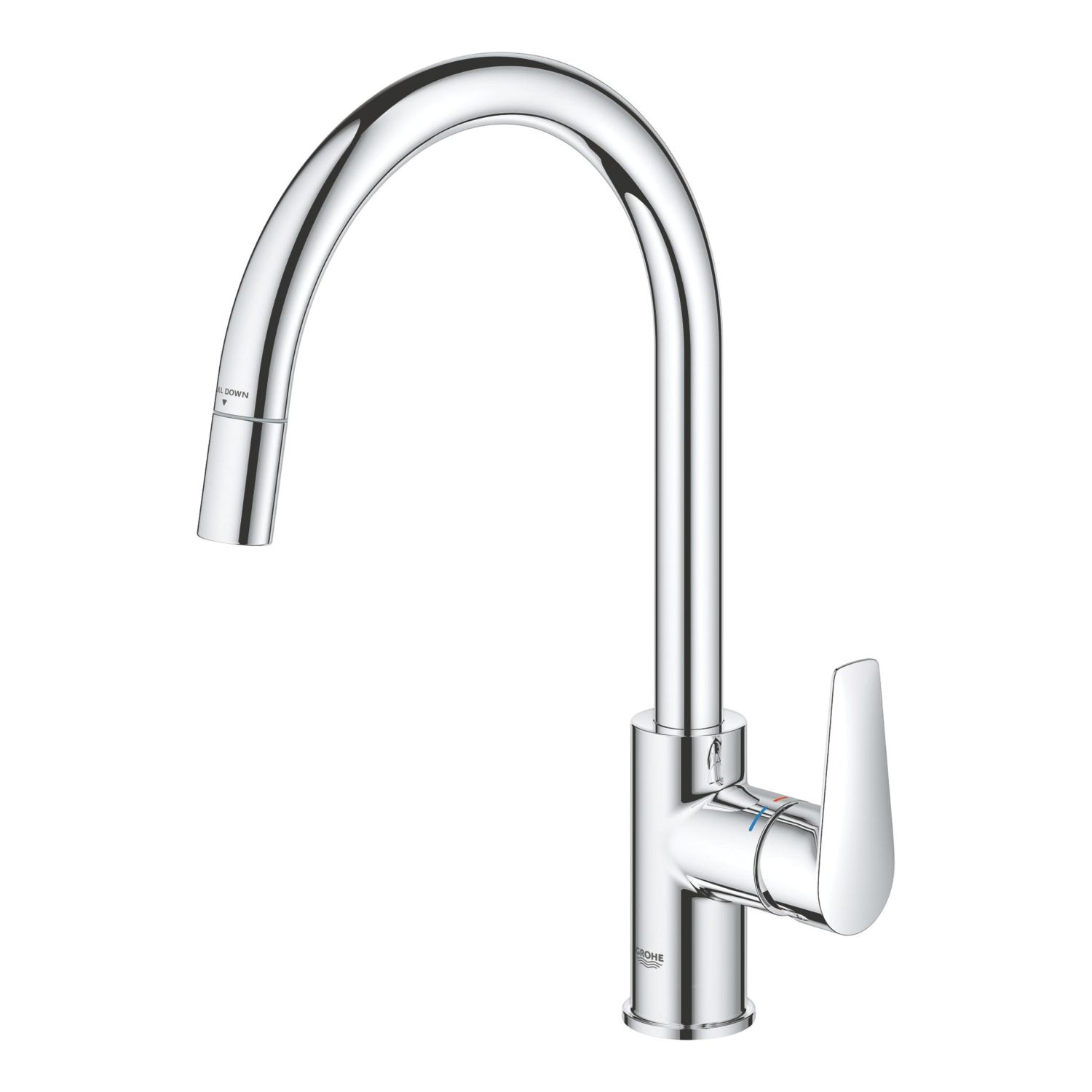 Grohe StartEdge 30553000 Single Lever Kitchen Sink Mixer Tap Chrome (465AM)