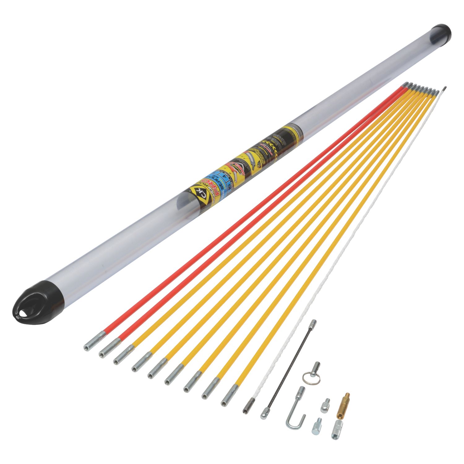 C.K MightyRod Pro Cable Rod Standard Set 10m 17 Pieces (4675X)