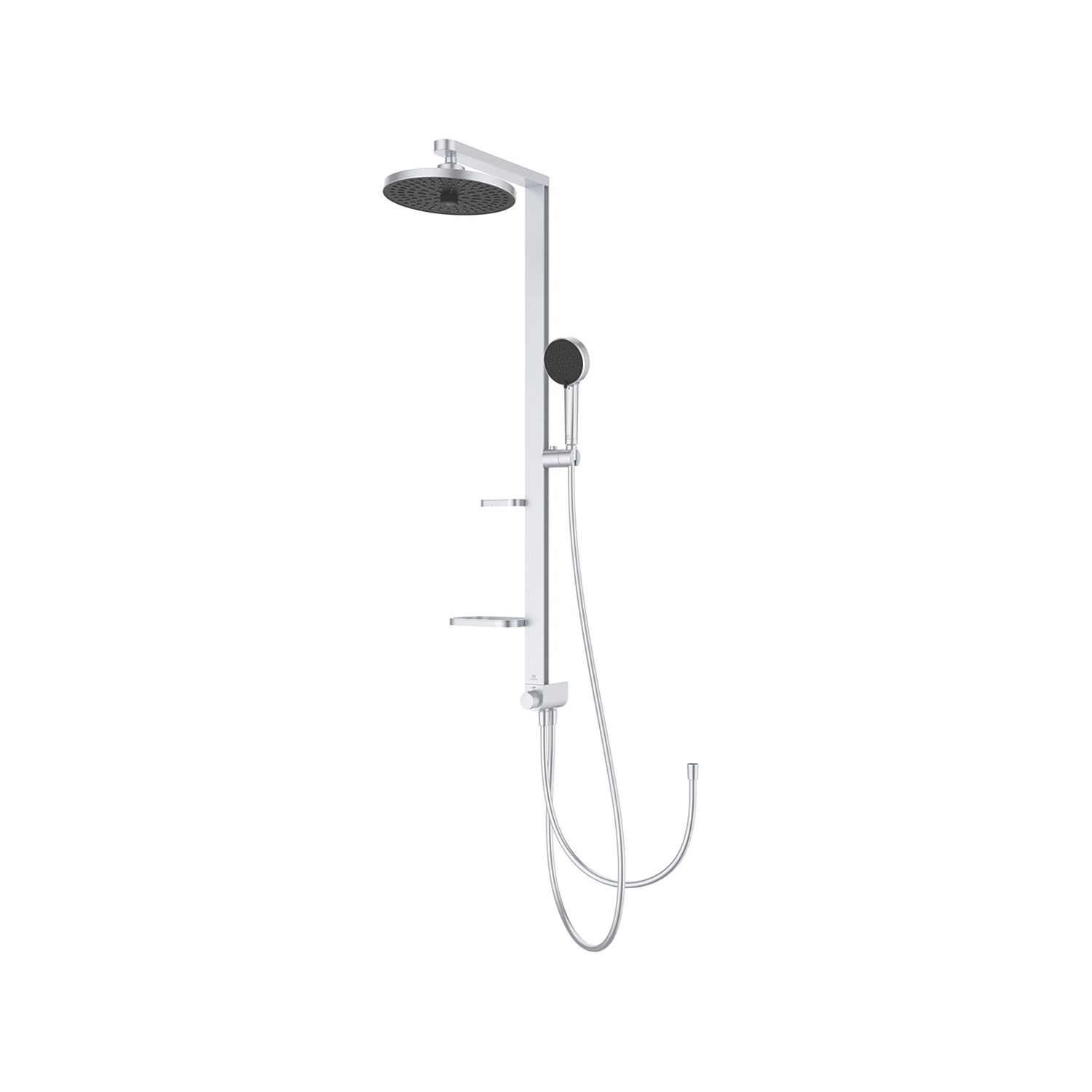 Ideal Standard Ceraflow Alu+ Shower Kit Silver (467KU)