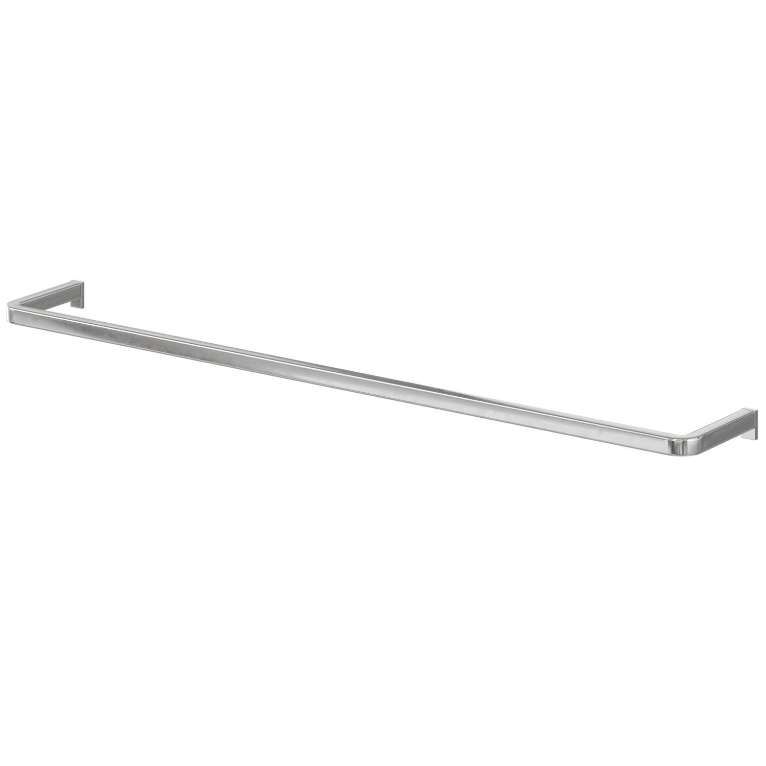 Elland Towel Rail Brushed Steel 600mm x 80mm x 20mm (467PE)