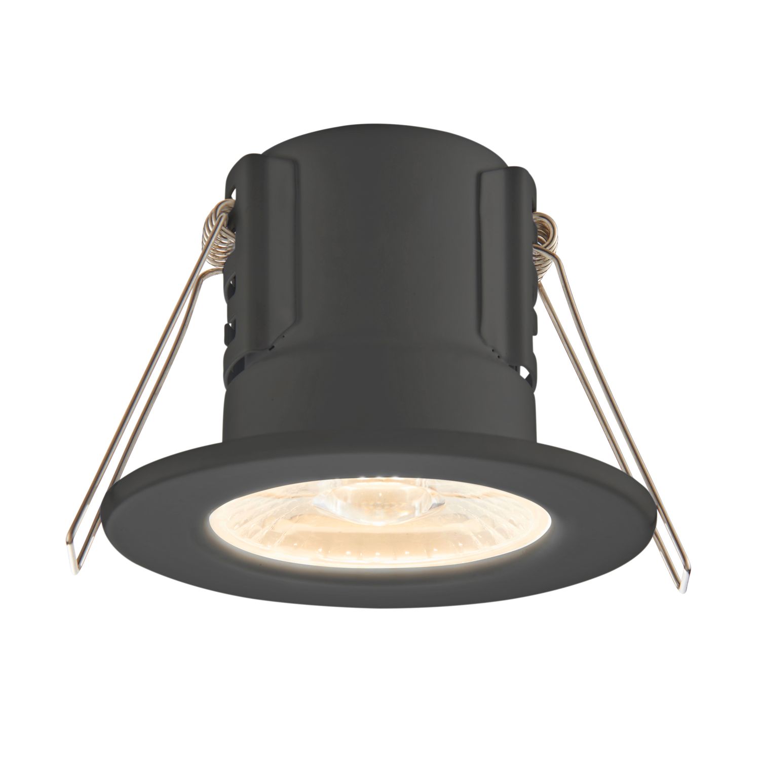 Saxby CosmosEco V3 Fixed Fire Rated LED Recessed Downlight Black 6W 500lm (467RE)