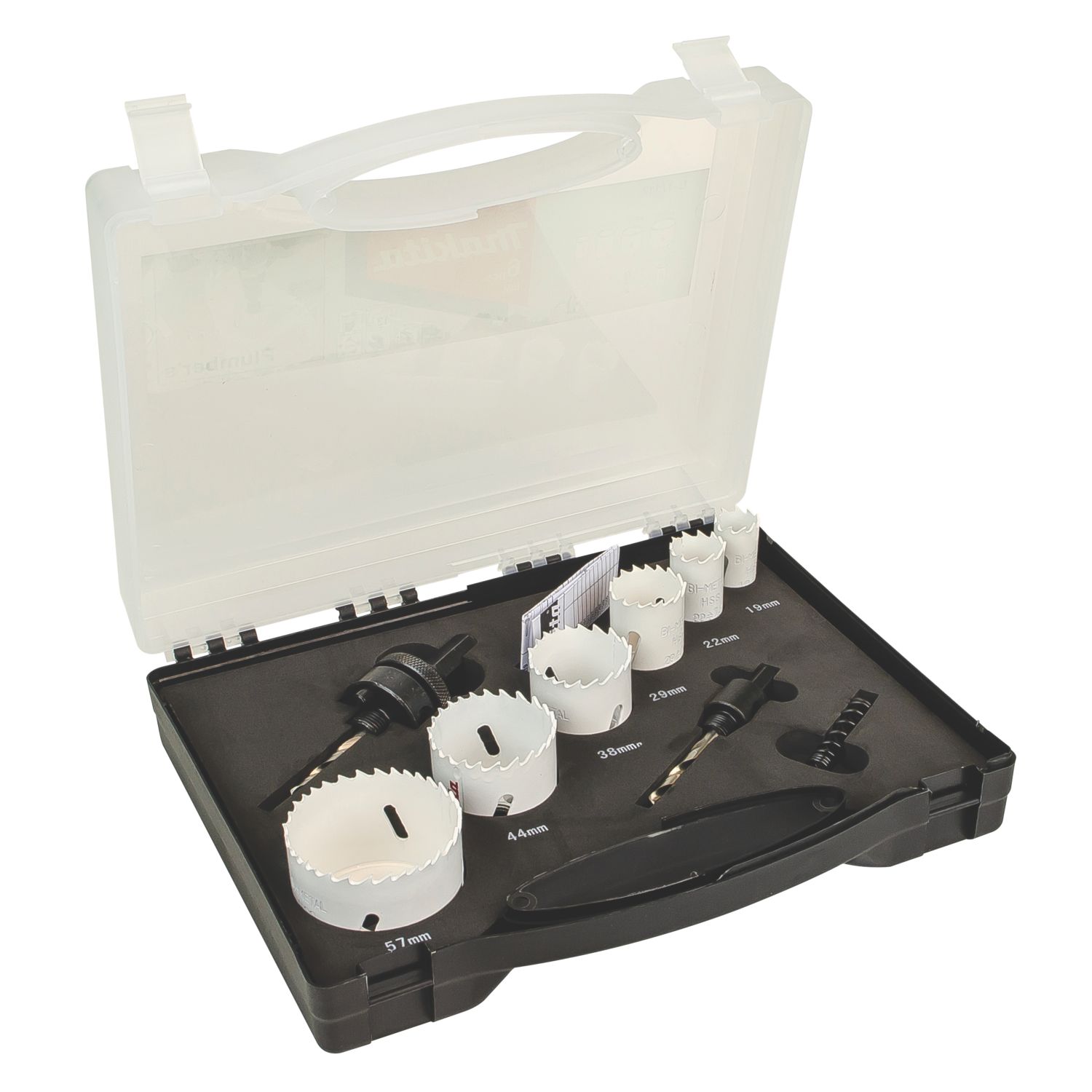 Makita D-47117 6-Saw Multi-Material Plumbers Holesaw Kit (4689R)
