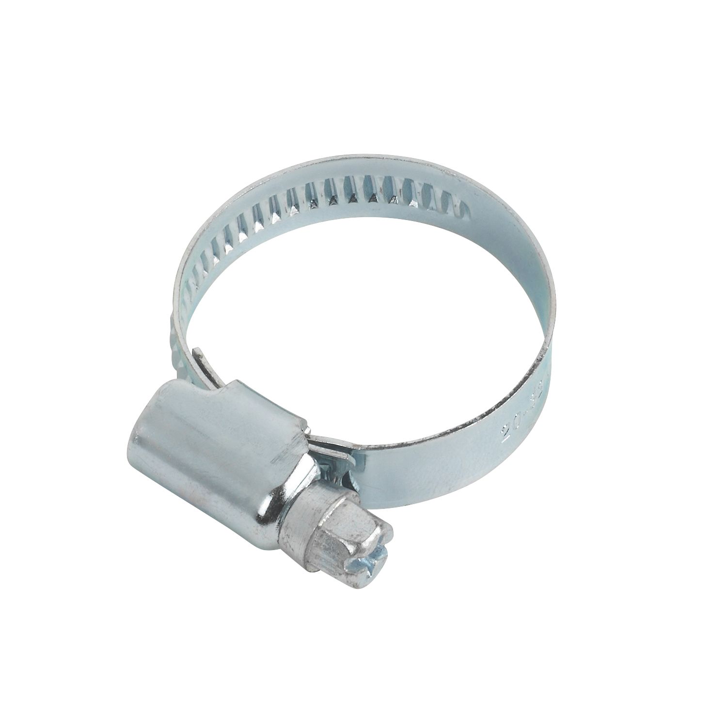 Easyfix Blue Zinc-Plated Hose Clips 20-32mm 10 Pack (46961)