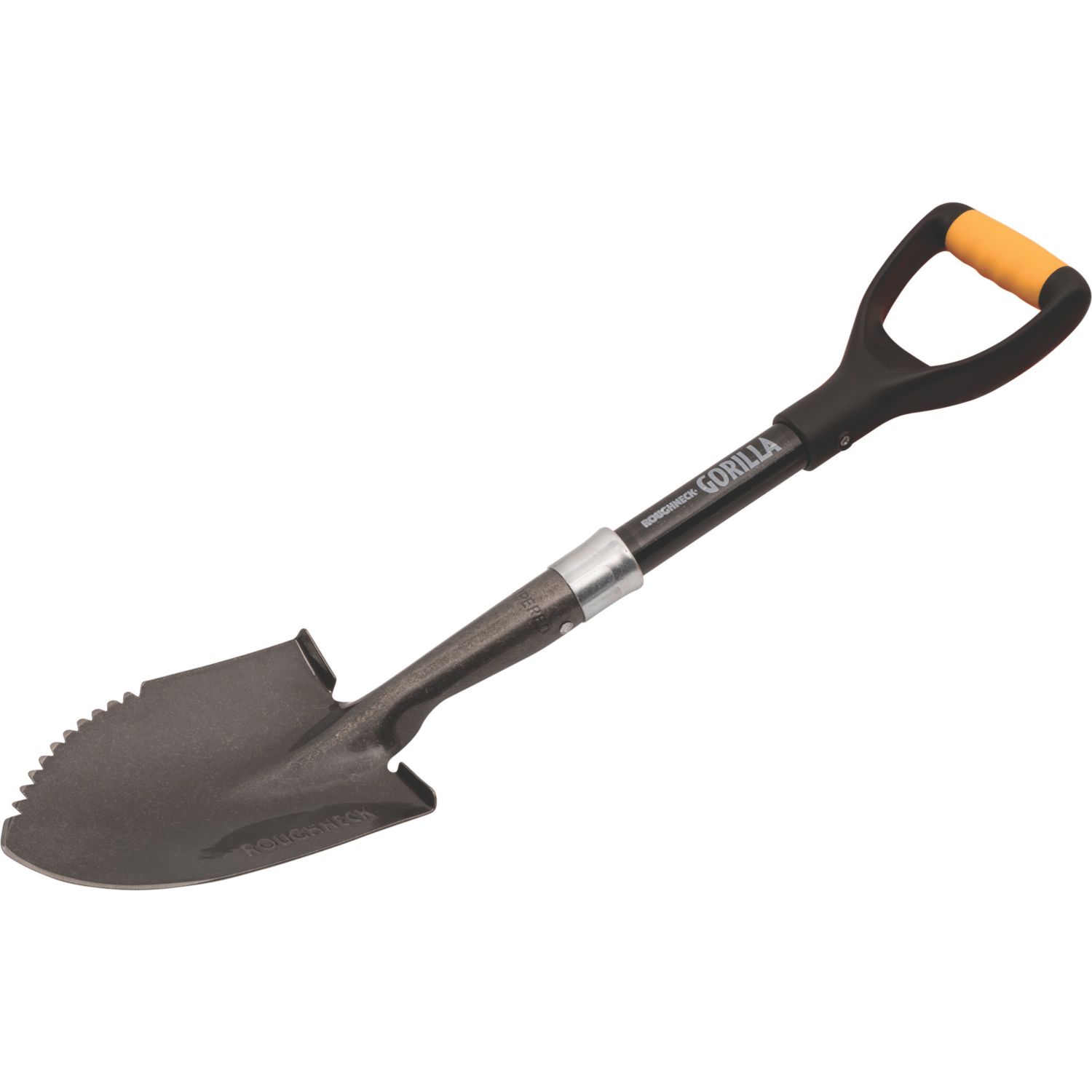 Roughneck Gorilla Digging Head with Serrated Blade Heavy Duty Sharp-Edge Micro Shovel (469CU)
