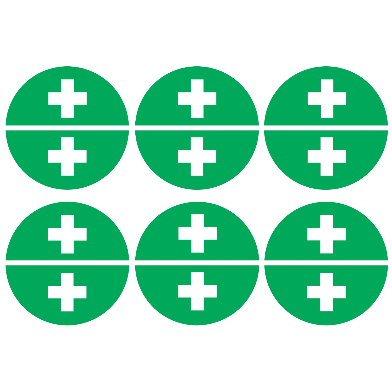 First Aider Hard Hat Labels 230mm x 330mm (469FX)