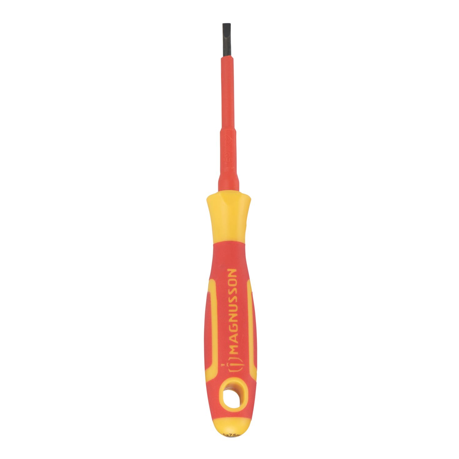 Magnusson VDE Screwdriver Slotted 3.5mm x 75mm (4701X)