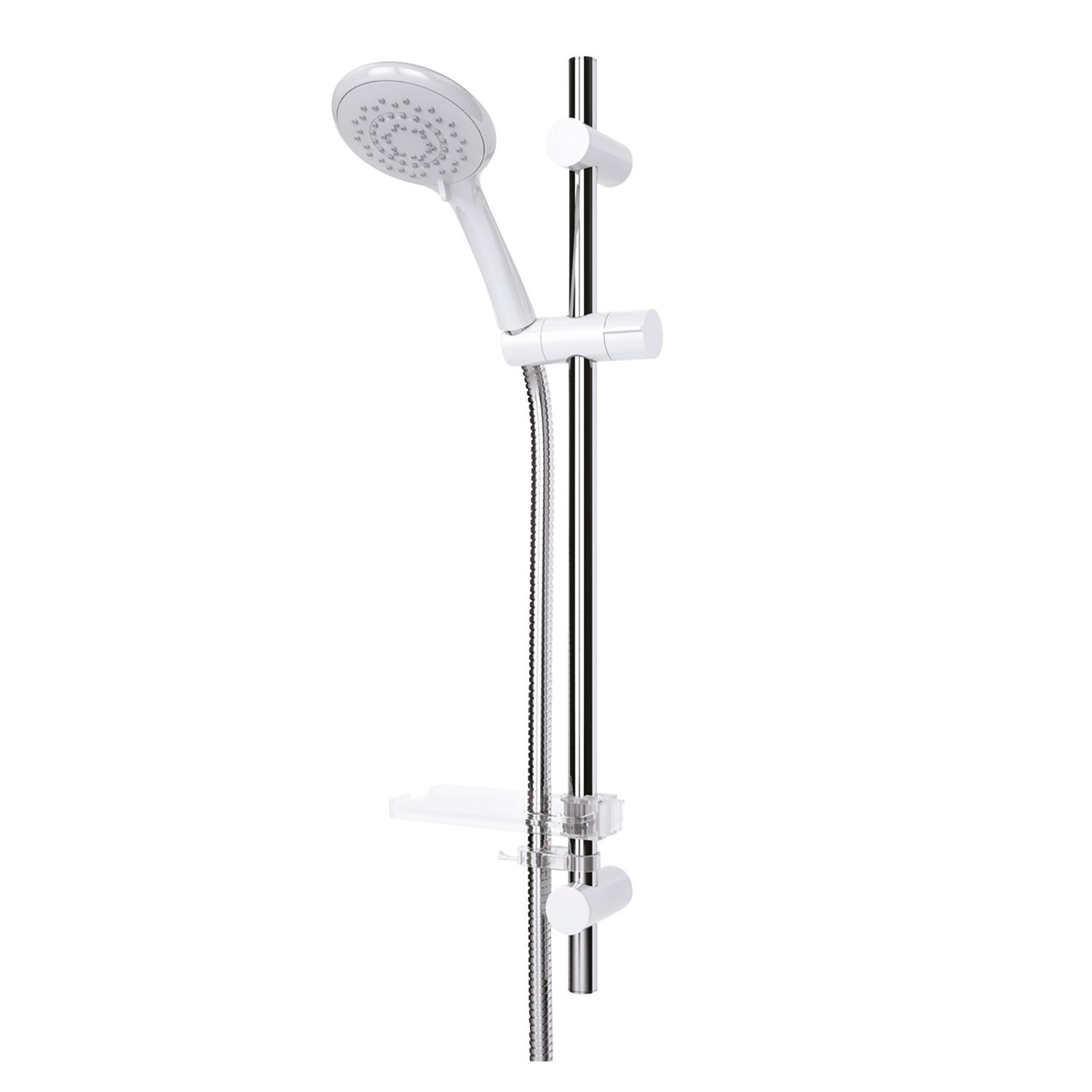 Triton Easi-Fit Shower Kit White / Chrome (470JJ)