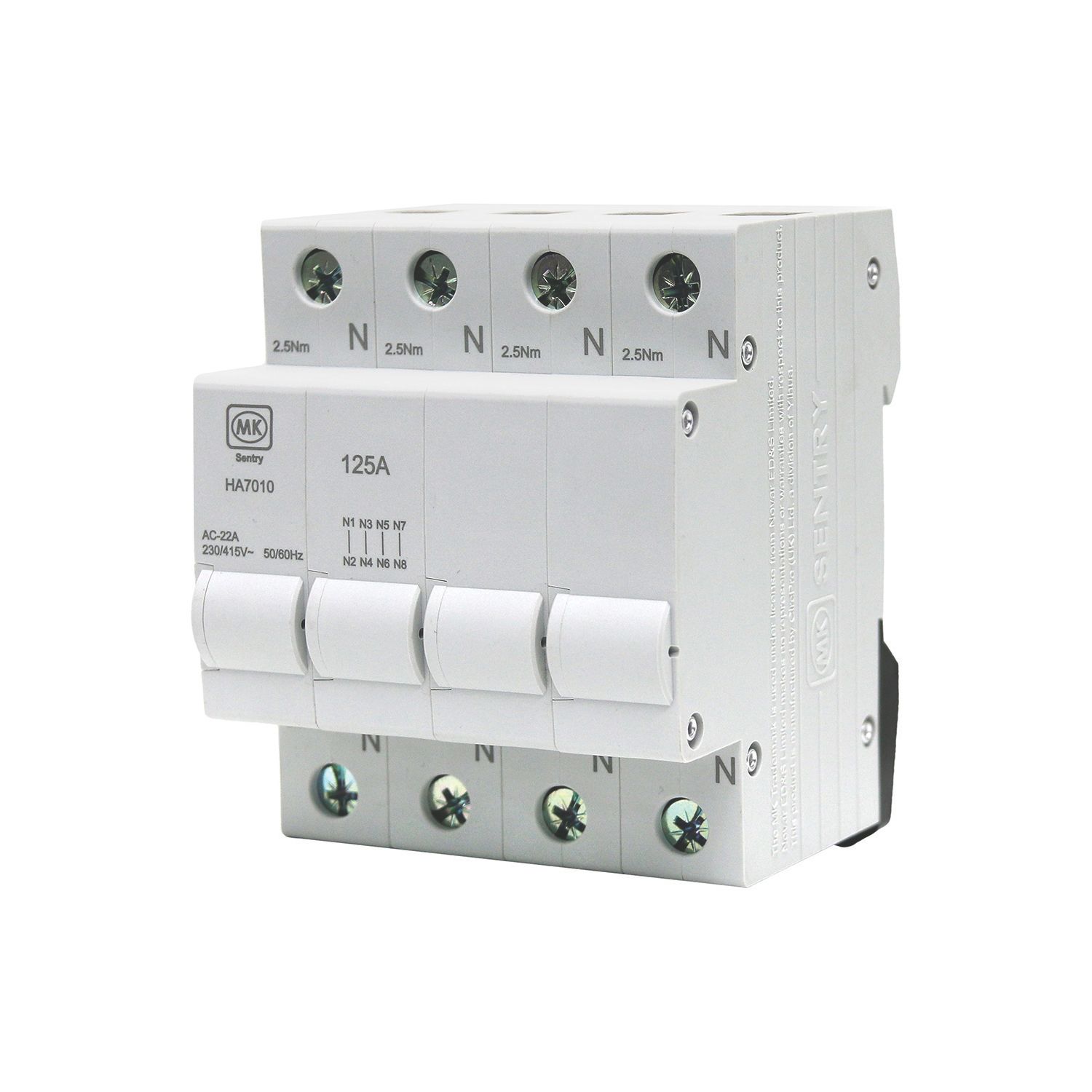 MK Sentry HA7010 125A 4-Way Screw-In Connector (471YW)