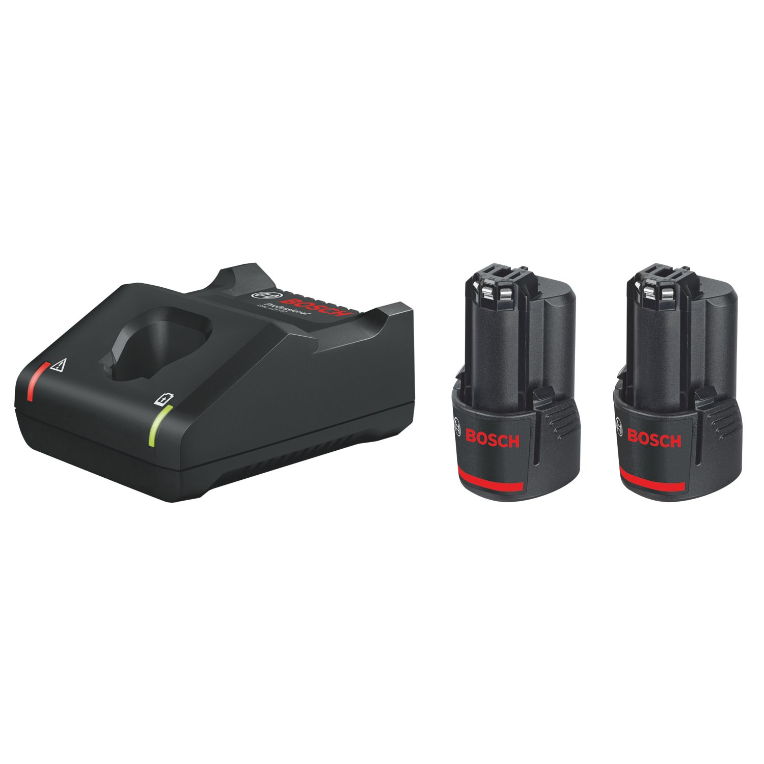 Bosch Professional 12V 3.0Ah Li-Ion CoolPack Batteries & Charger (472XK)