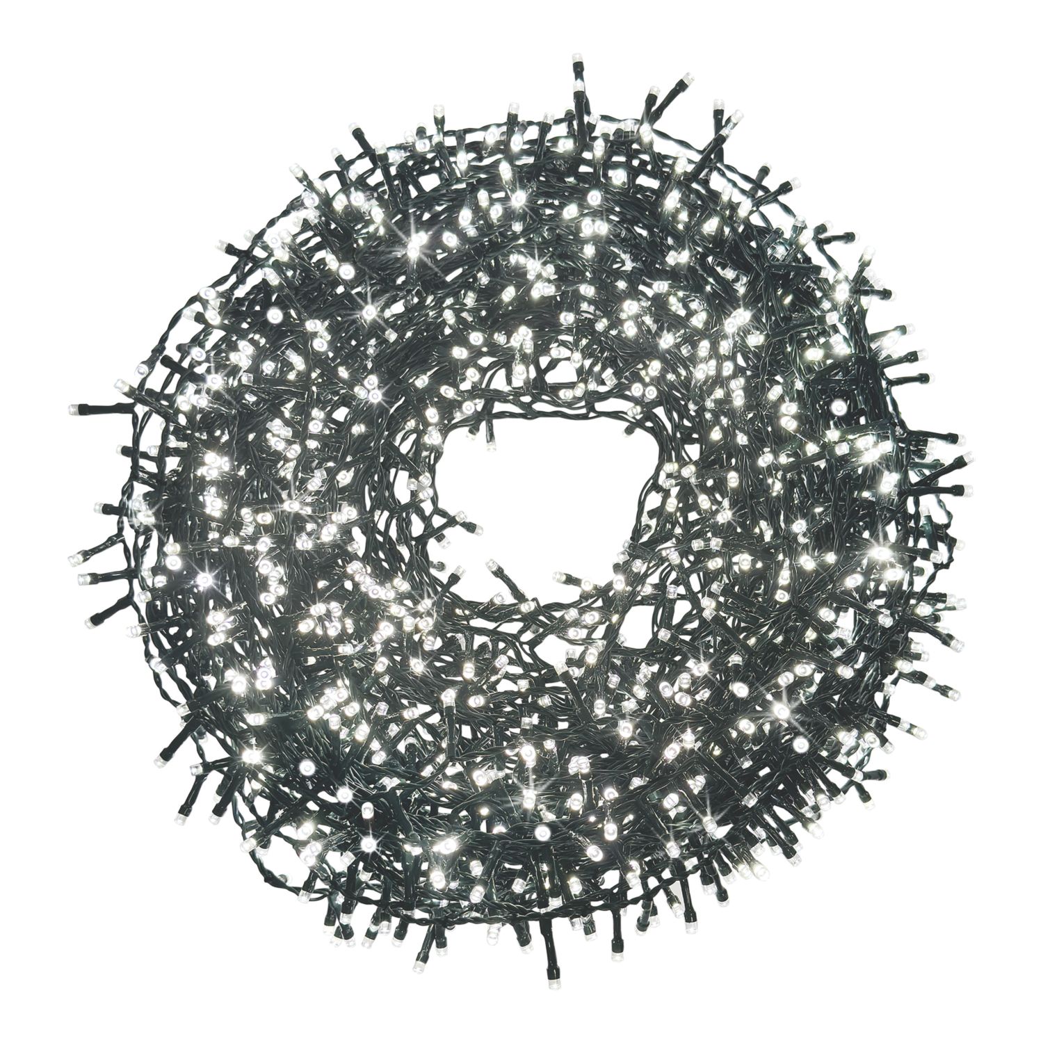 1500 LED Indoor & Outdoor Ice White String Christmas Lights (474CL)