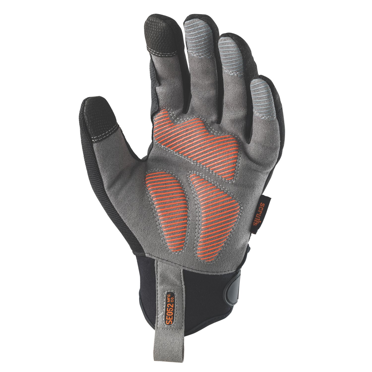 Scruffs Trade Shock Impact Work Gloves Black/Grey X Large (474KV)