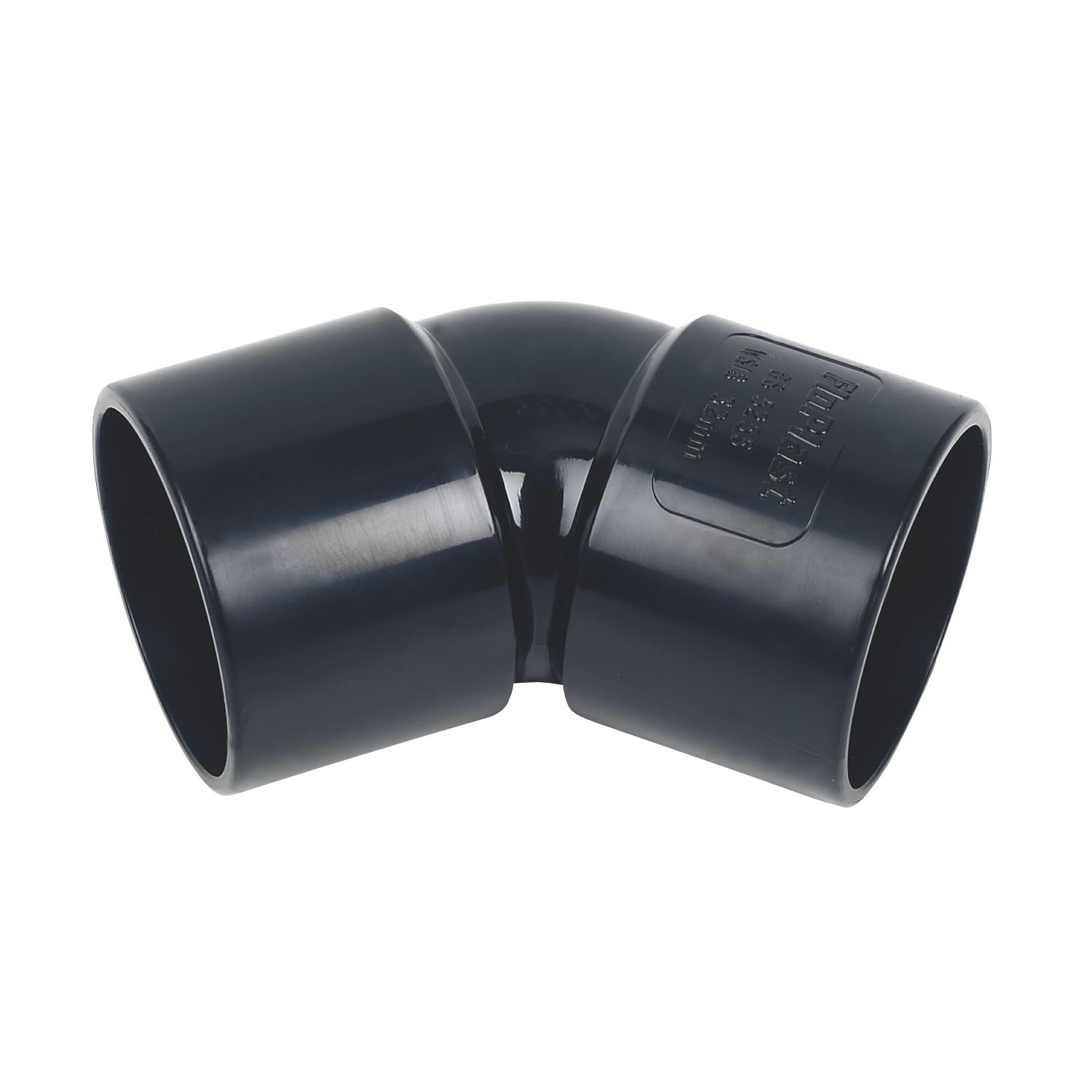 FloPlast Solvent Weld Bends 135° Black 32mm 5 Pack (47504)