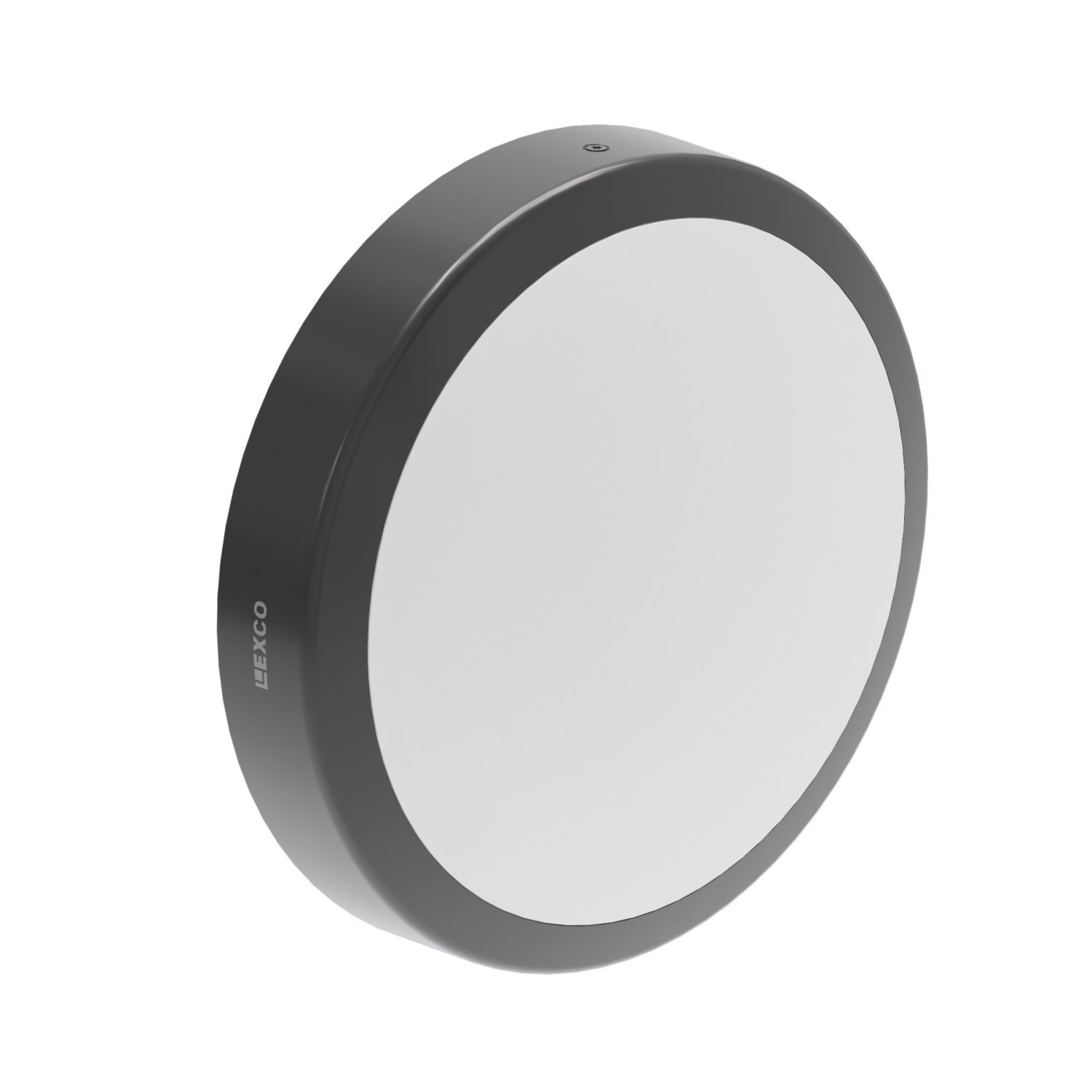Lexco Pegasi Indoor Maintained or Non-Maintained Emergency Round LED Bulkhead Black 19W 1200-1900lm (477RE)