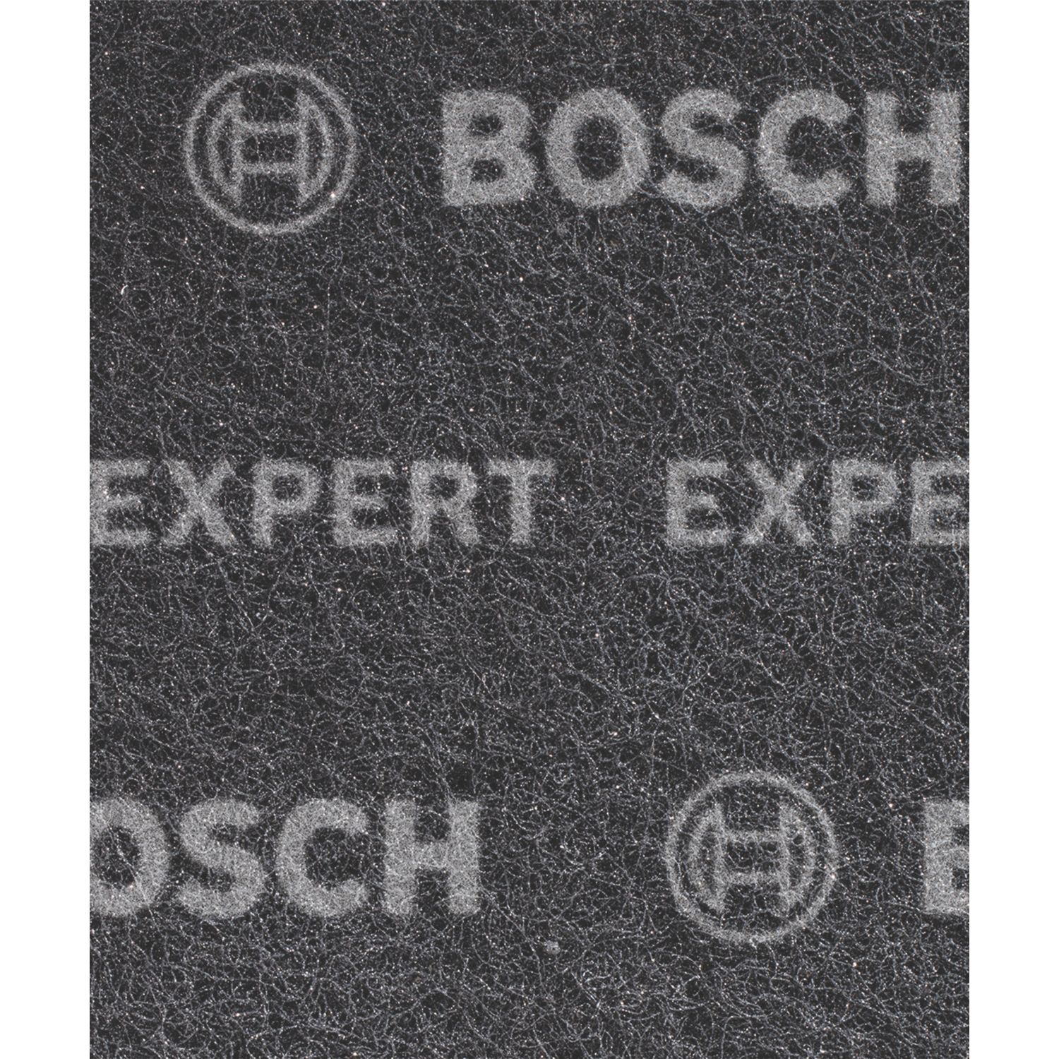 Bosch Expert N880 Multi-Material Fleece Pads 140mm x 115mm Black 2 Pack (477VX)