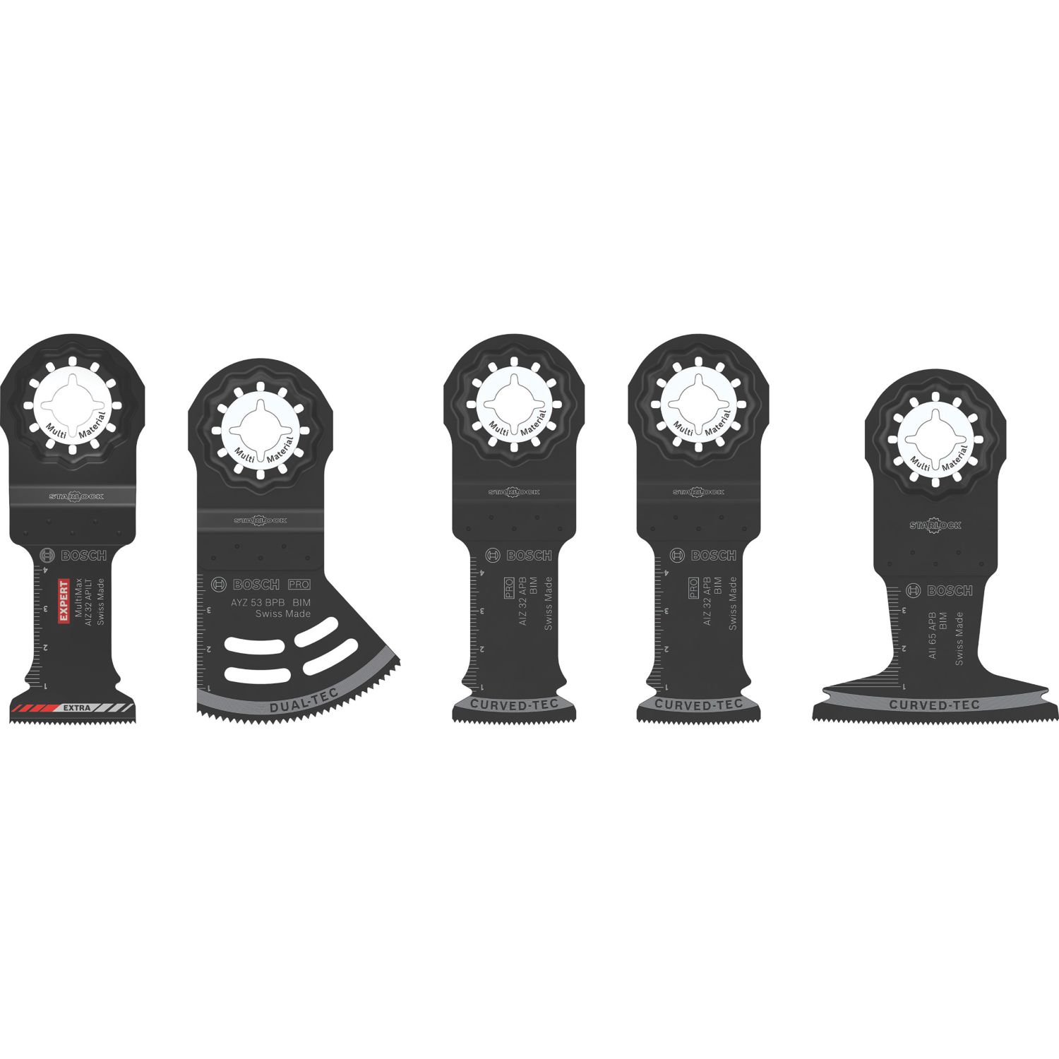 Bosch Electrician Multi-Material Cutting Blade Set 5 Pieces (481AK)