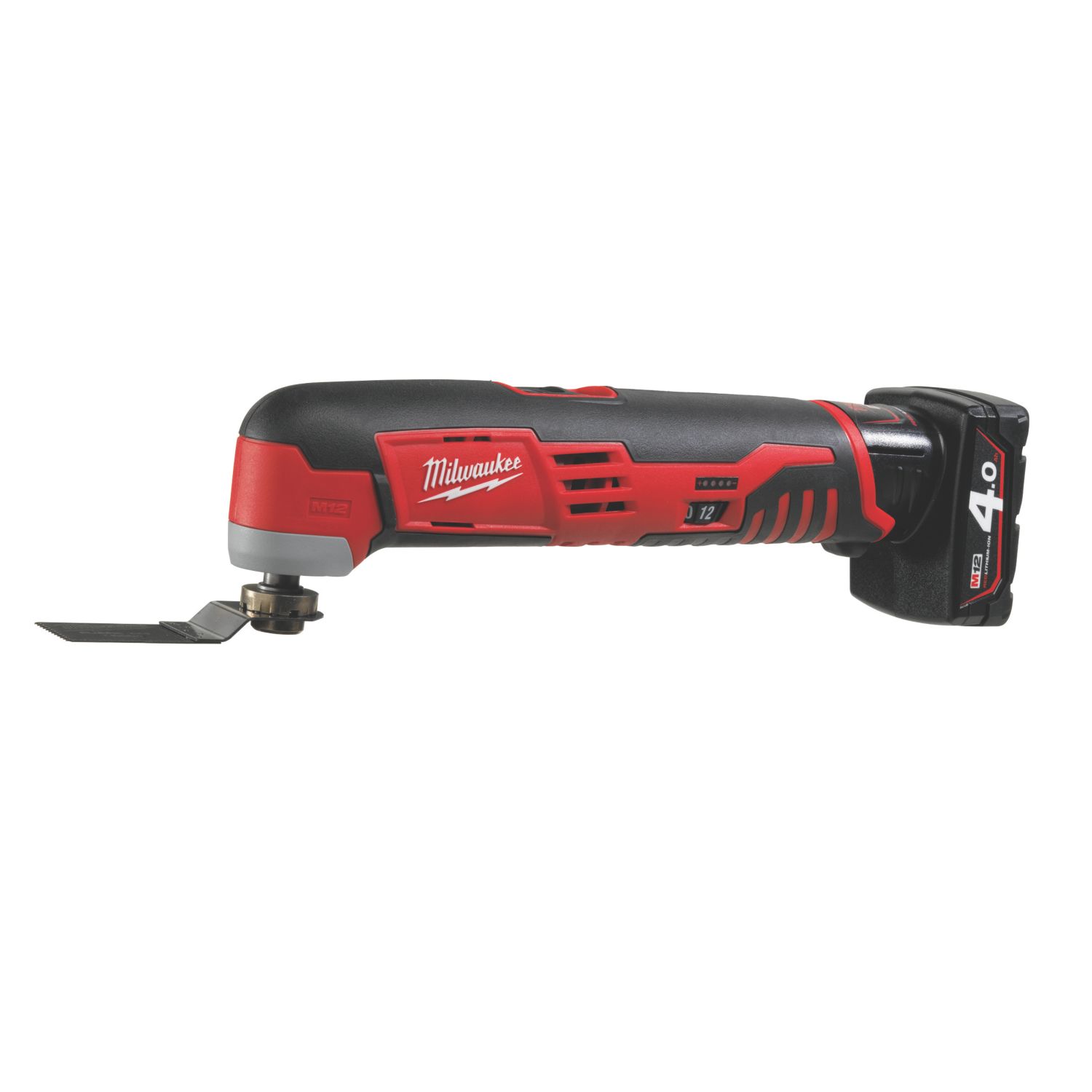 Milwaukee C12 MT-402B 12V 2 x 4.0Ah Li-Ion RedLithium Cordless Multi-Tool (481HF)