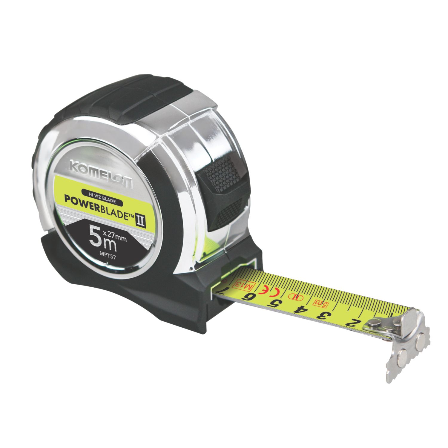 Komelon PowerBlade II Metric Only 5m Tape Measure (483GM)