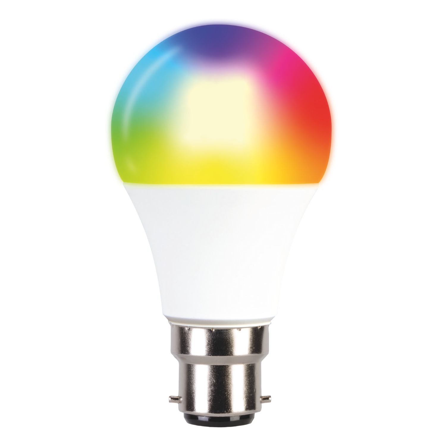 TCP B22 A60 RGB & White LED Smart Light Bulb 9W 806lm (483PK)