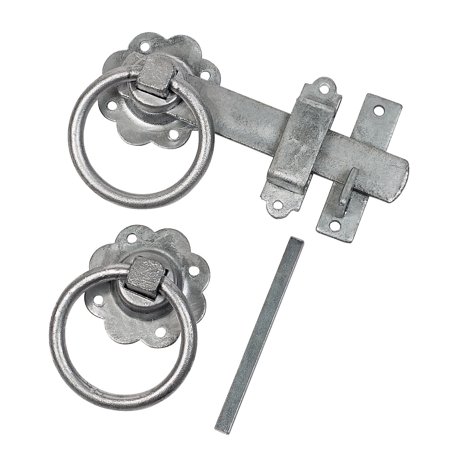 Garden Gate Ring Latch Zinc-Plated 152mm (48508)