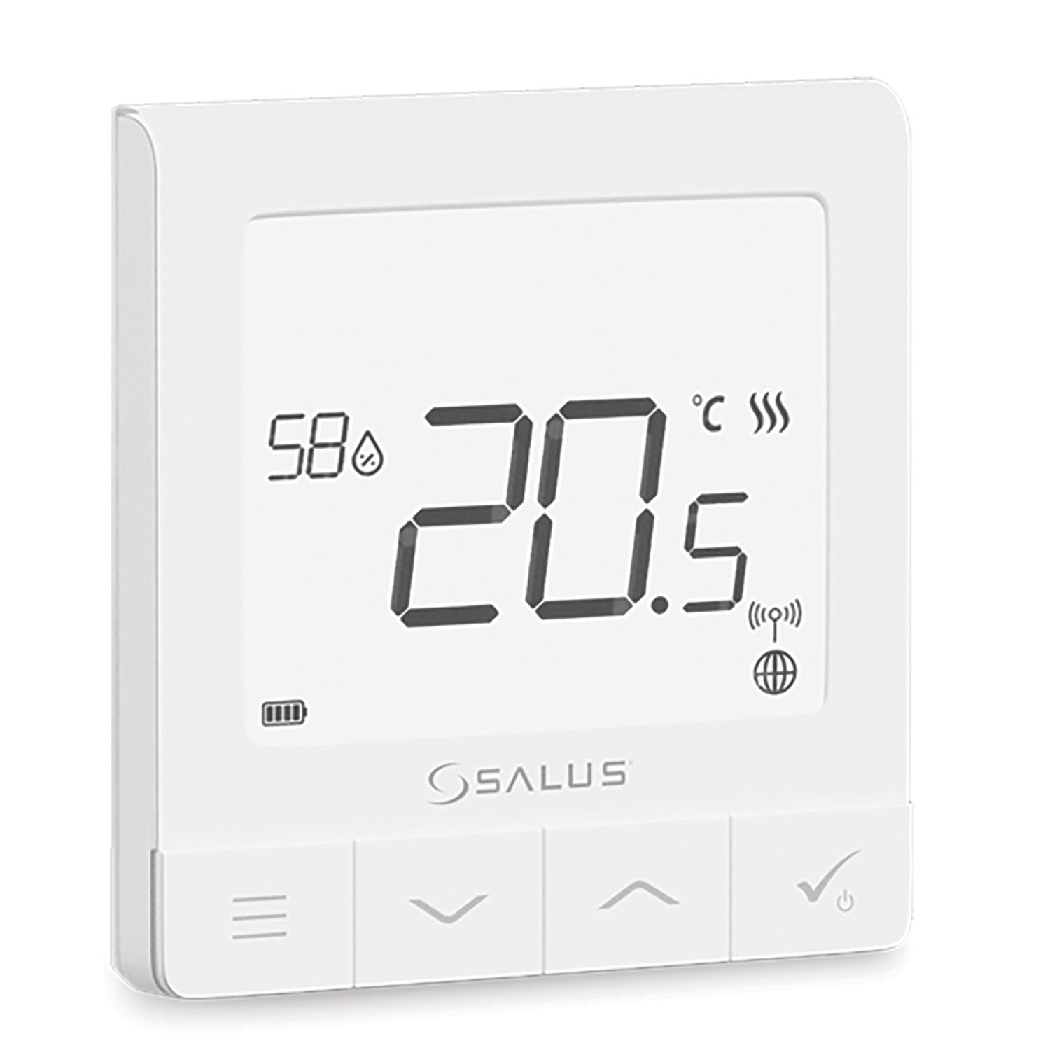 Salus Wireless Heating White Thermostat (485KY)