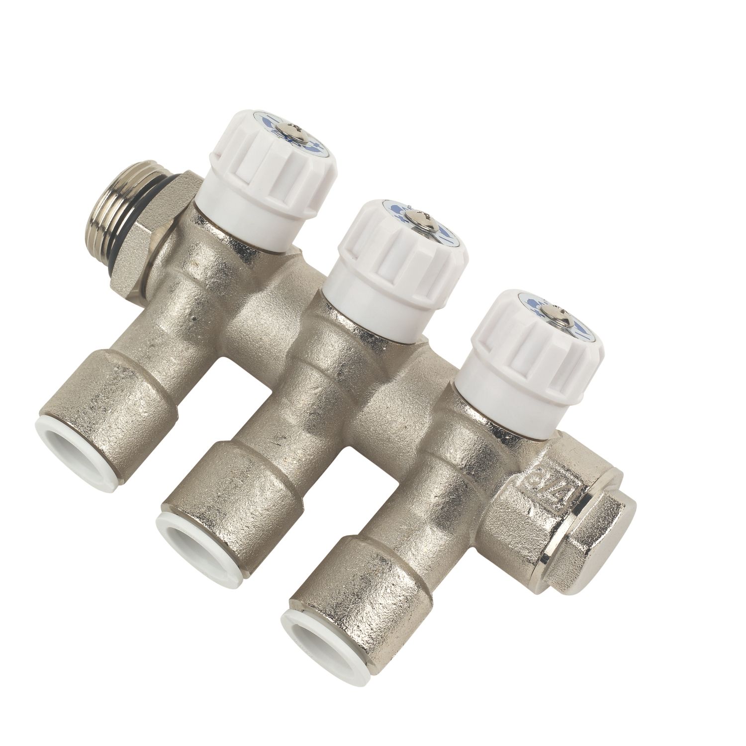 JG Speedfit 3 Port Modular Manifold Silver (48784)