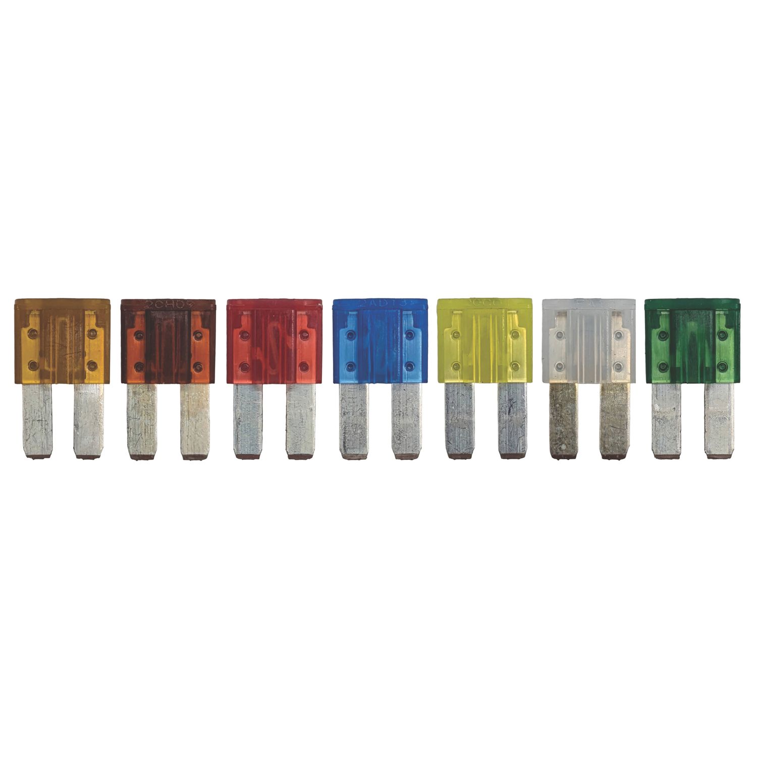 Pearl Consumables Assorted Micro2 Type Auto Fuses 5-30A 7 Pieces (487YY)