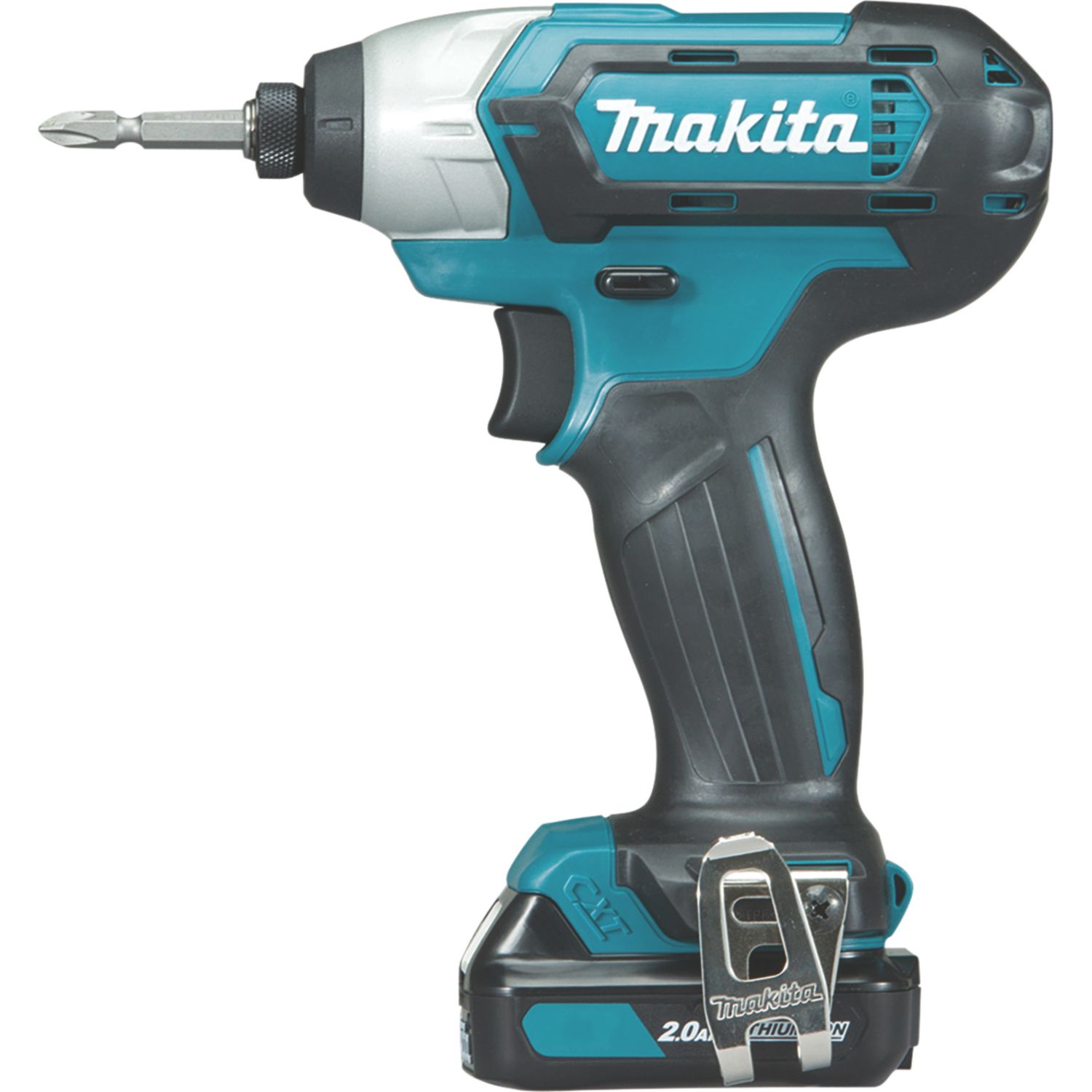 Makita TD110DWAE 12V 2 x 2.0Ah Li-Ion CXT Cordless Impact Driver (488FG)