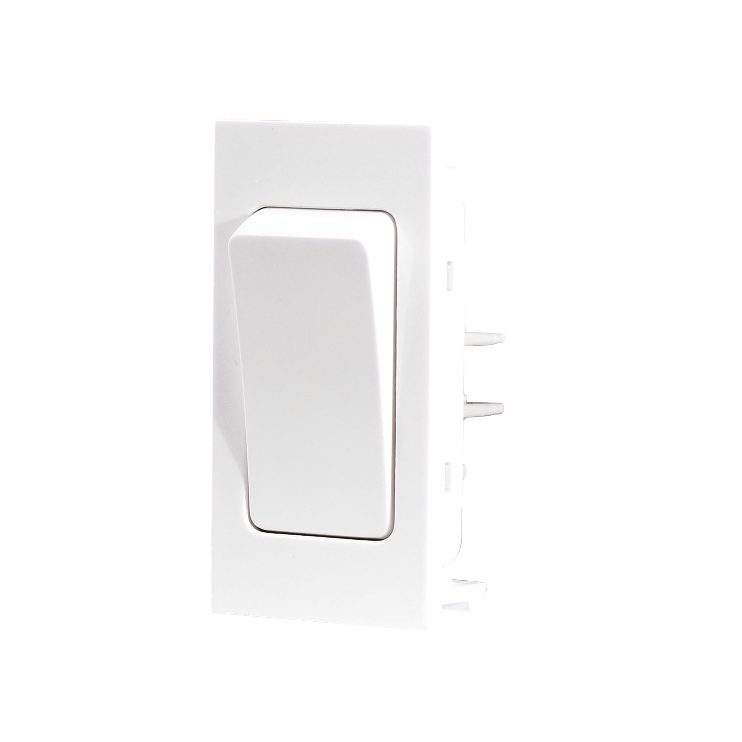 LAP 16AX 1-Way Grid Light Switch White (48927)