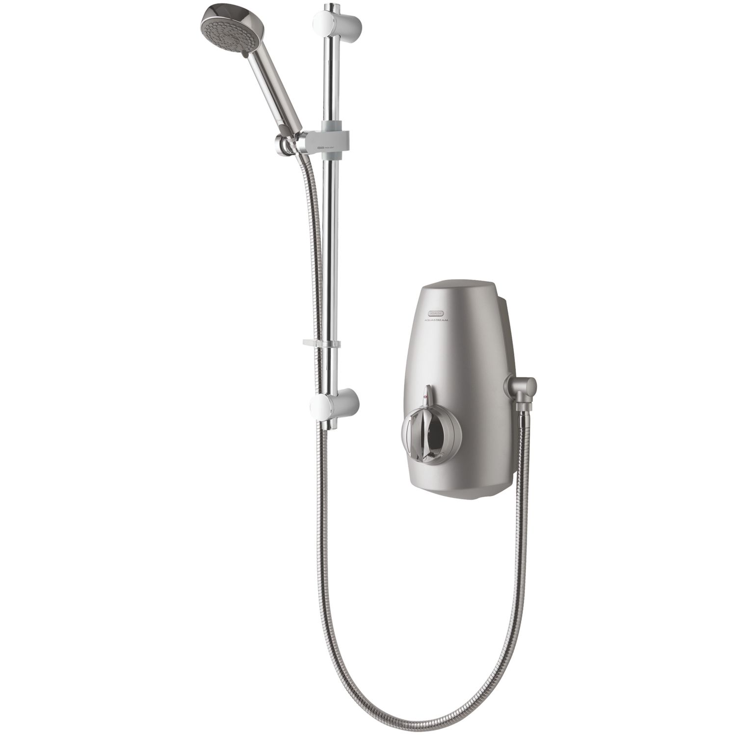 Aqualisa Aquastream Gravity-Pumped Chrome Thermostatic Power Shower (4904J)