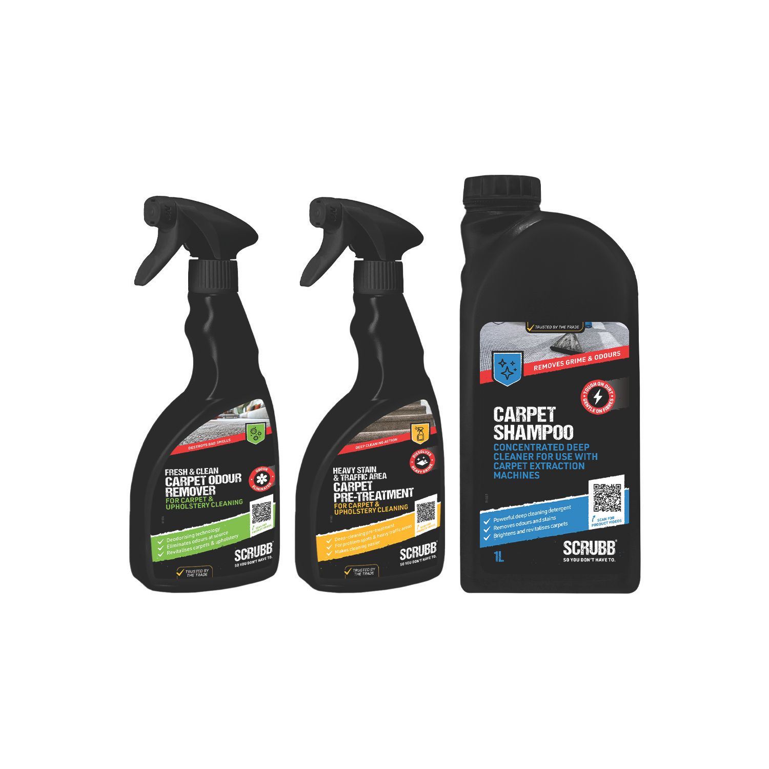 Scrubb Complete Carpet Deep Cleaning Kit (492EH)