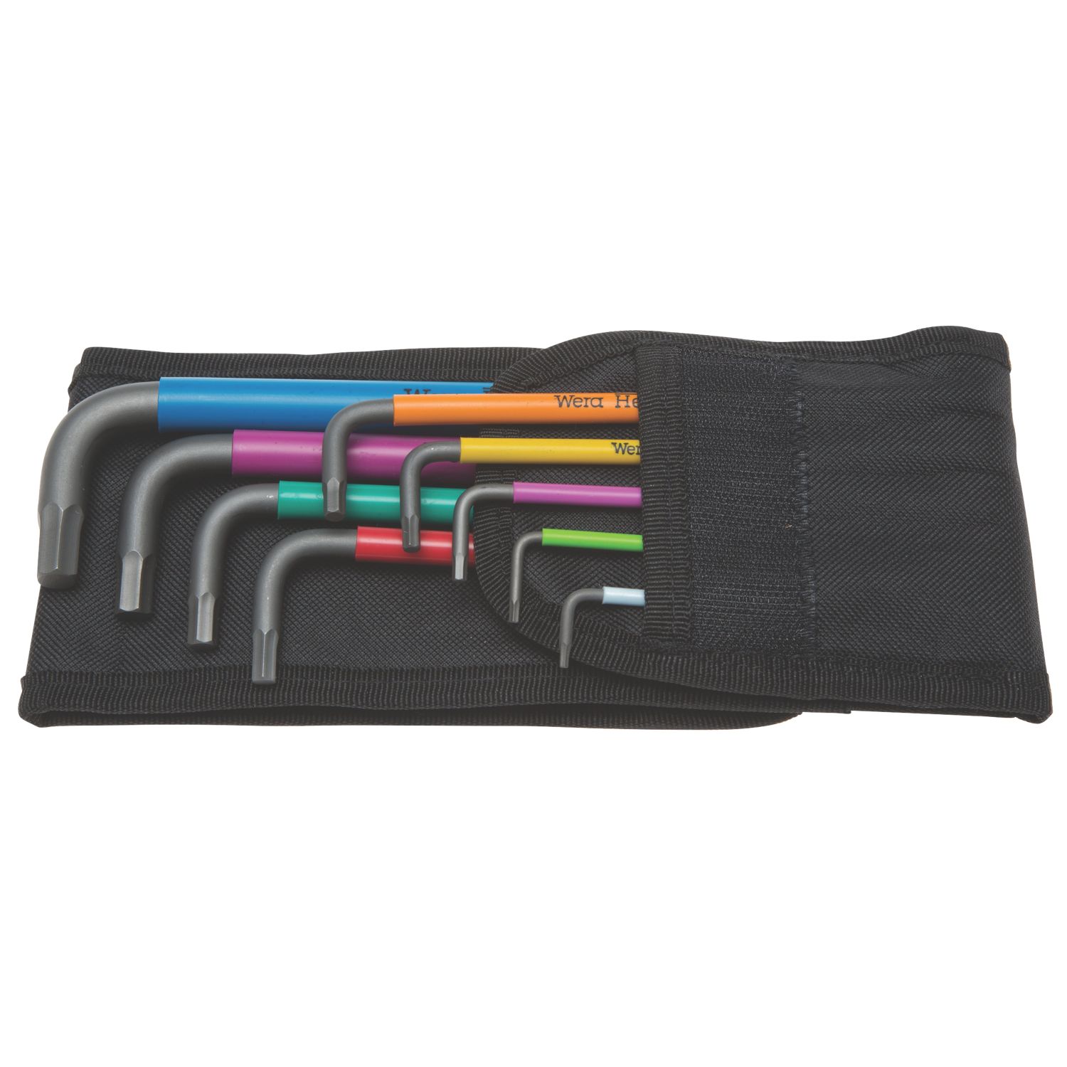 Wera L-Keys Imperial Multicolour BlackLaser Hex-Plus Set 9 Pieces (493HF)