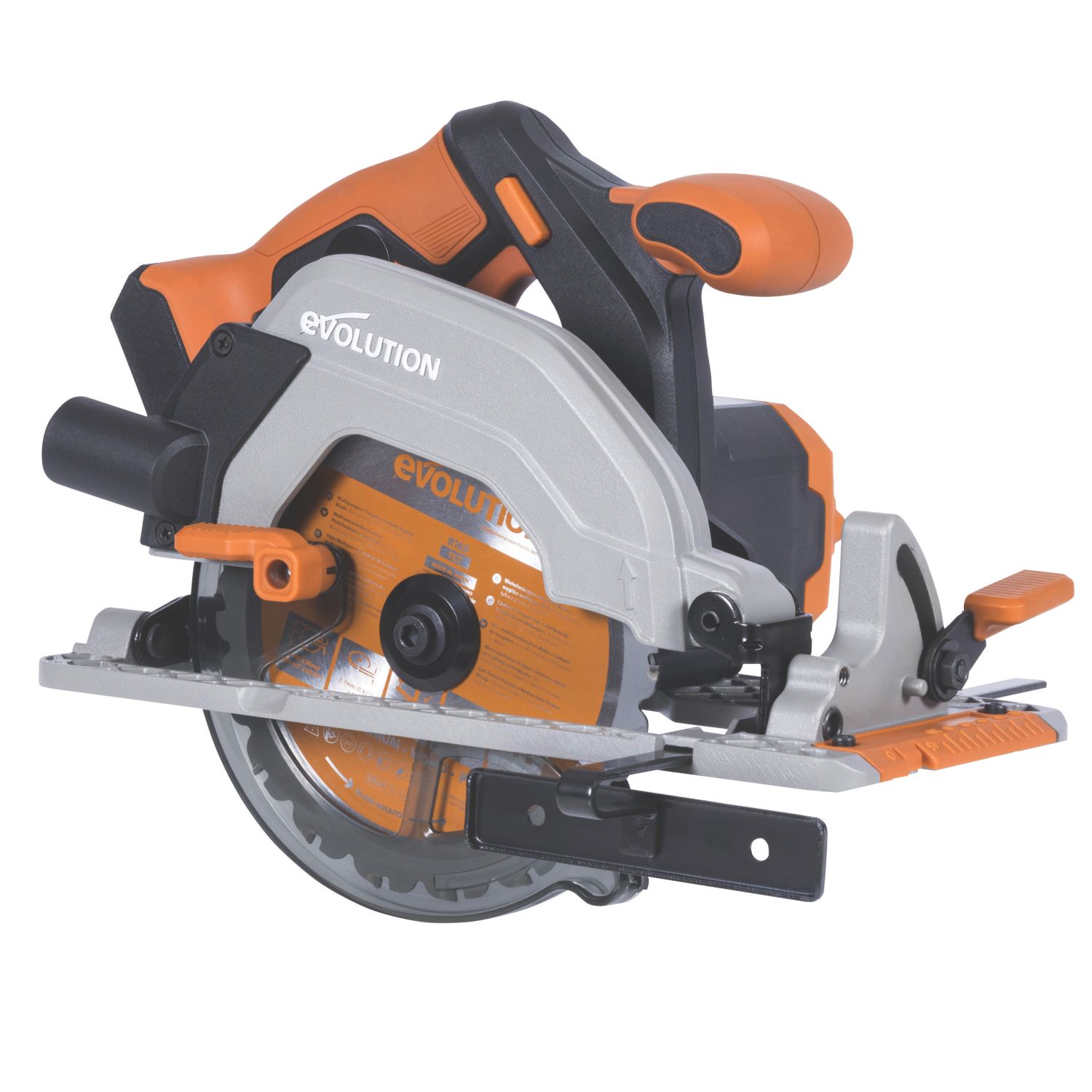 Evolution R165CCS-Li 165mm 18V Li-Ion EXT Cordless Circular Saw - Bare (494VV)