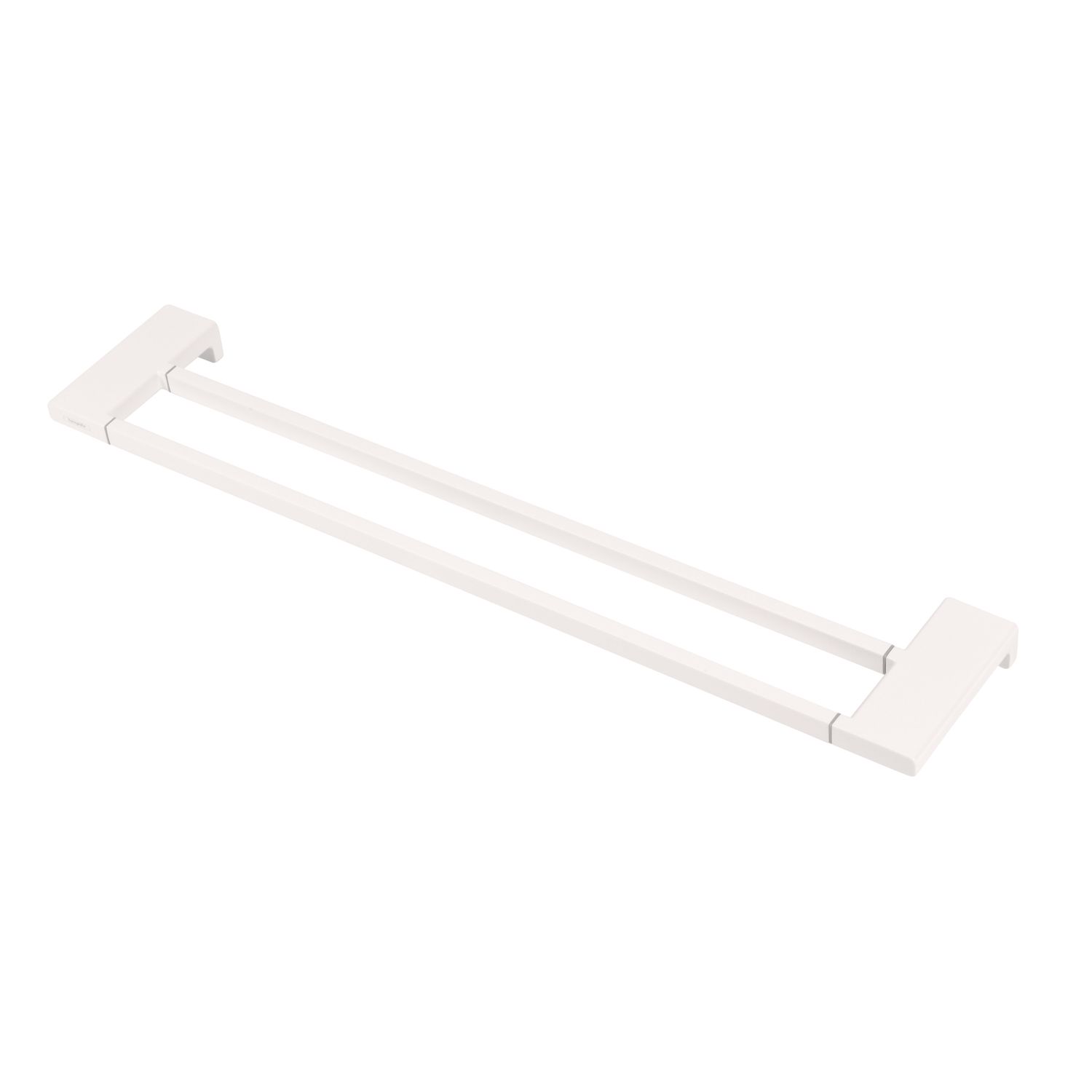 Hansgrohe AddStoris Double Bath Towel Rail Matt White 648mm x 124mm x 32mm (495VG)